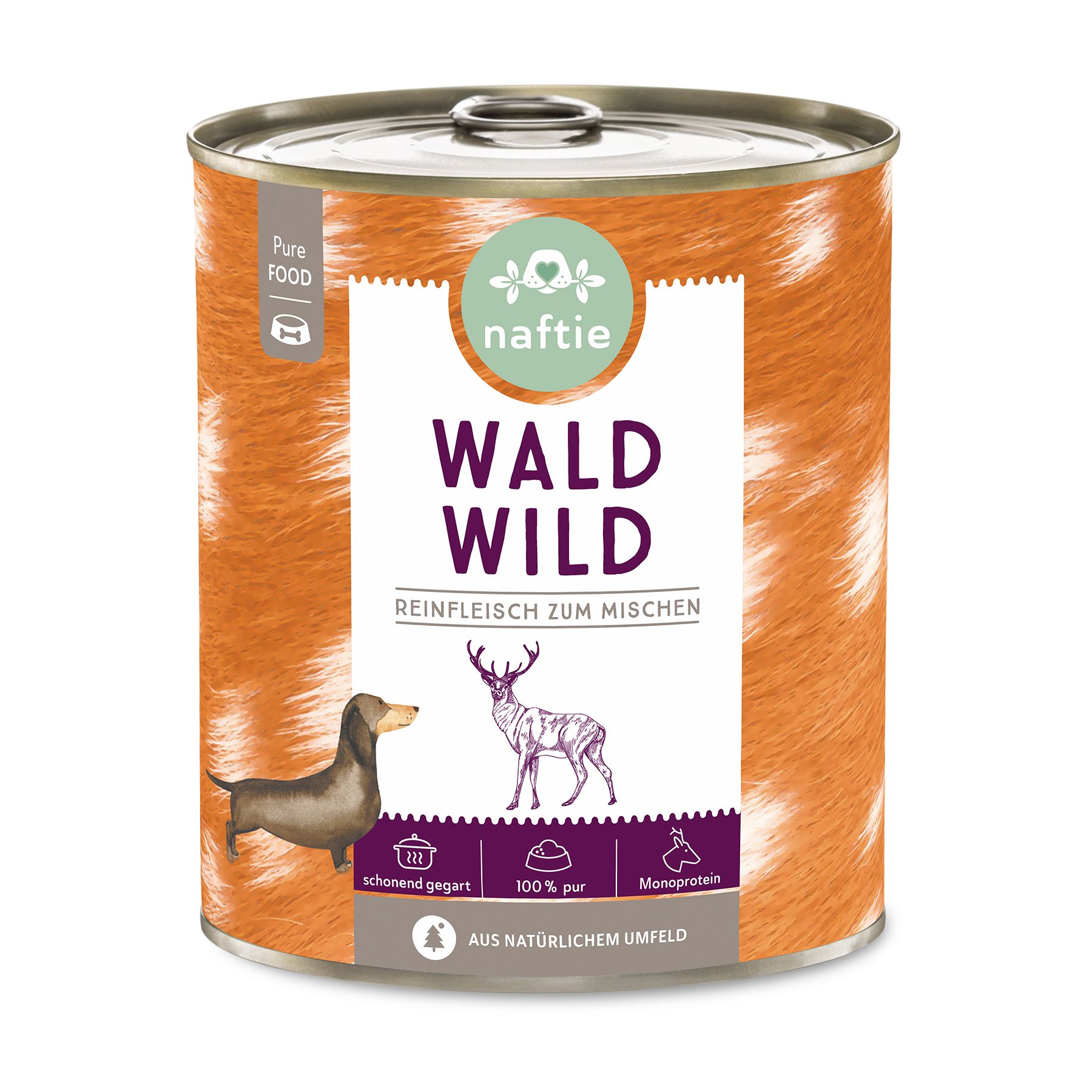 naftie 100% Wald Wild 6x800 g Dose