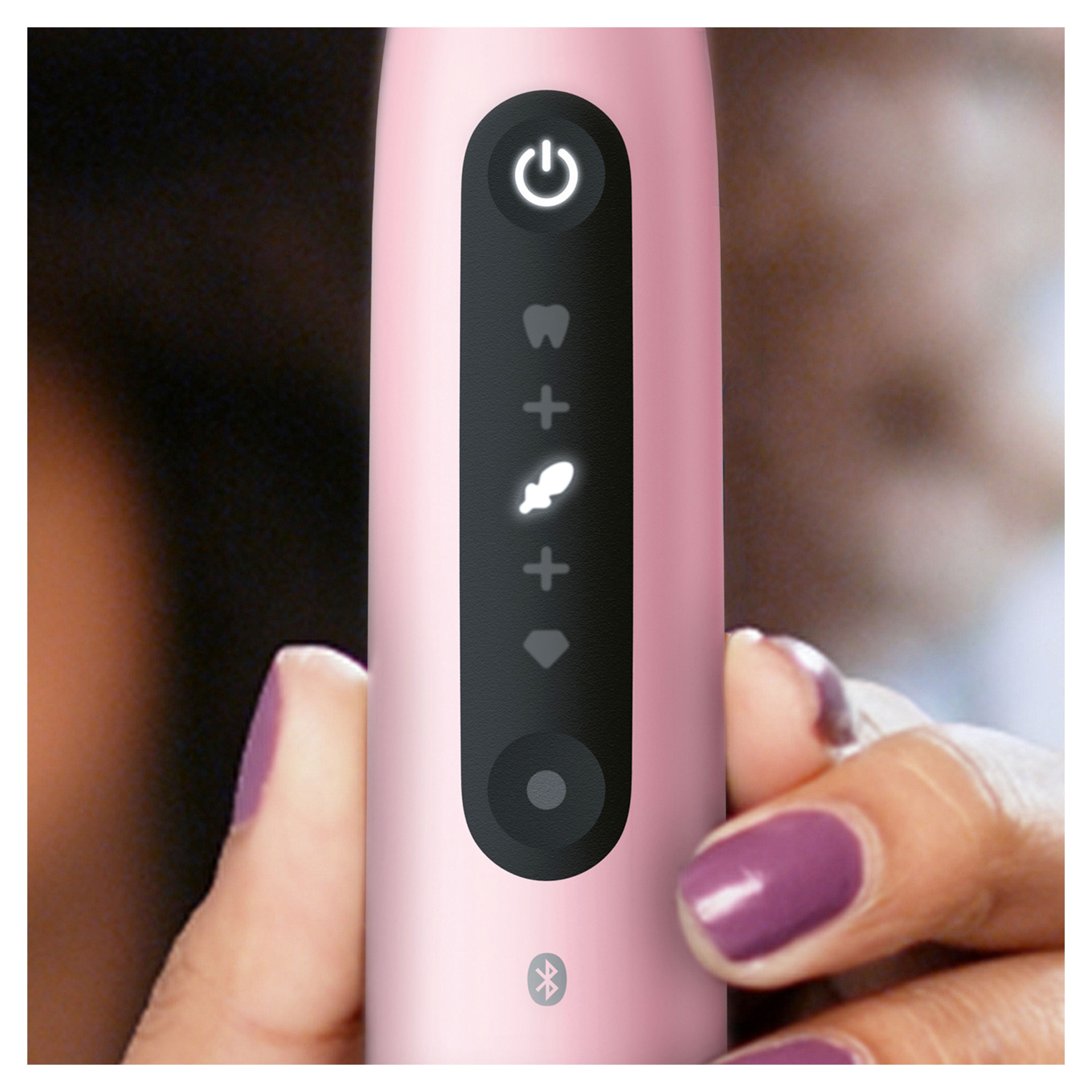 Oral-B - Elektrische Zahnbürste "iO Series 5 + Reiseetui" in Blush Pink
