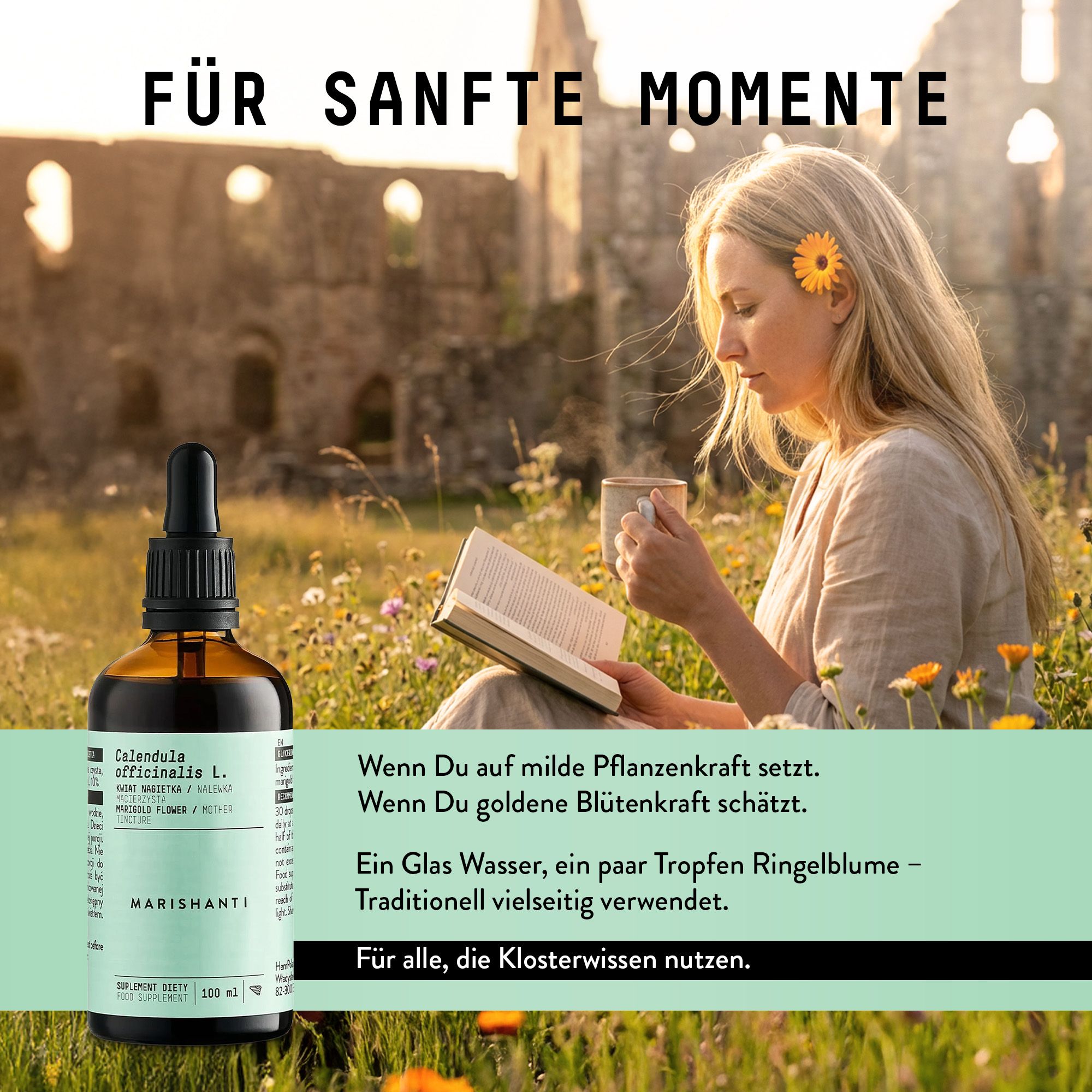 Marishanti Ringelblume Extrakt – alkoholfrei