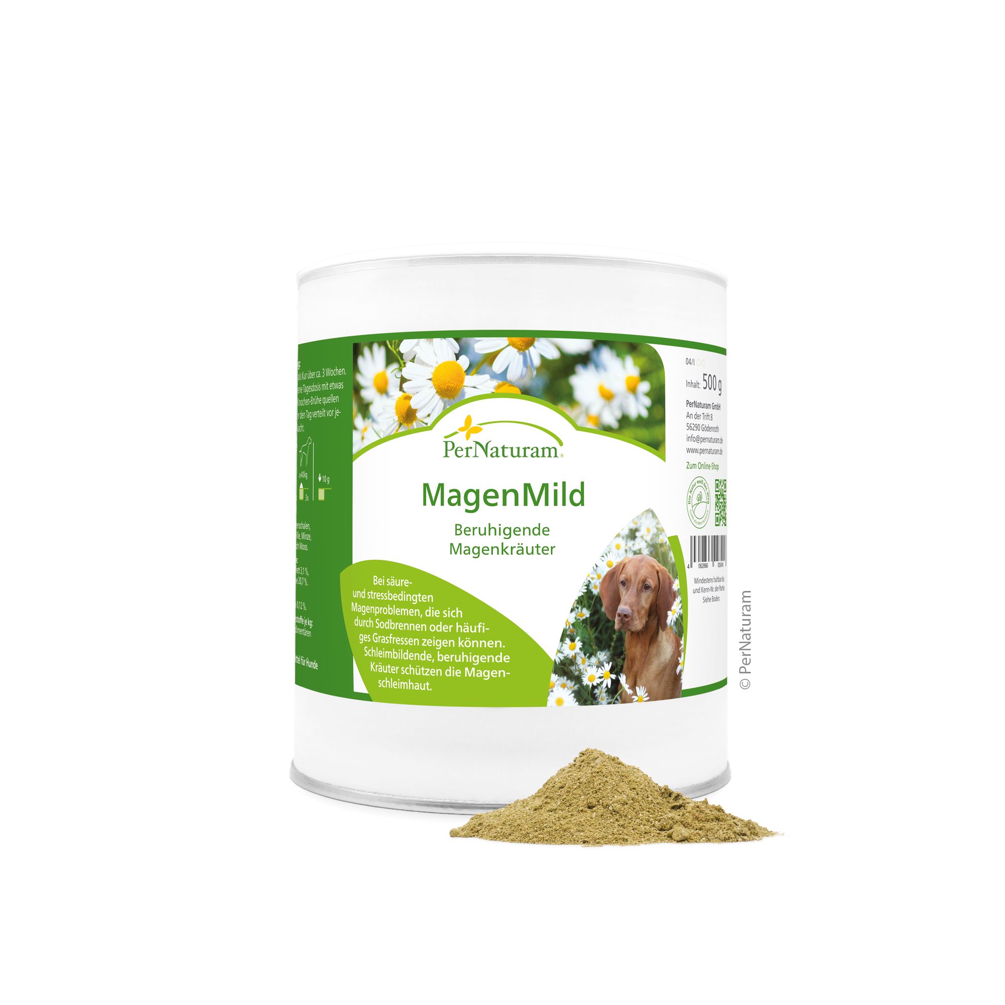 PerNaturam MagenMild Hund 500 g Pulver