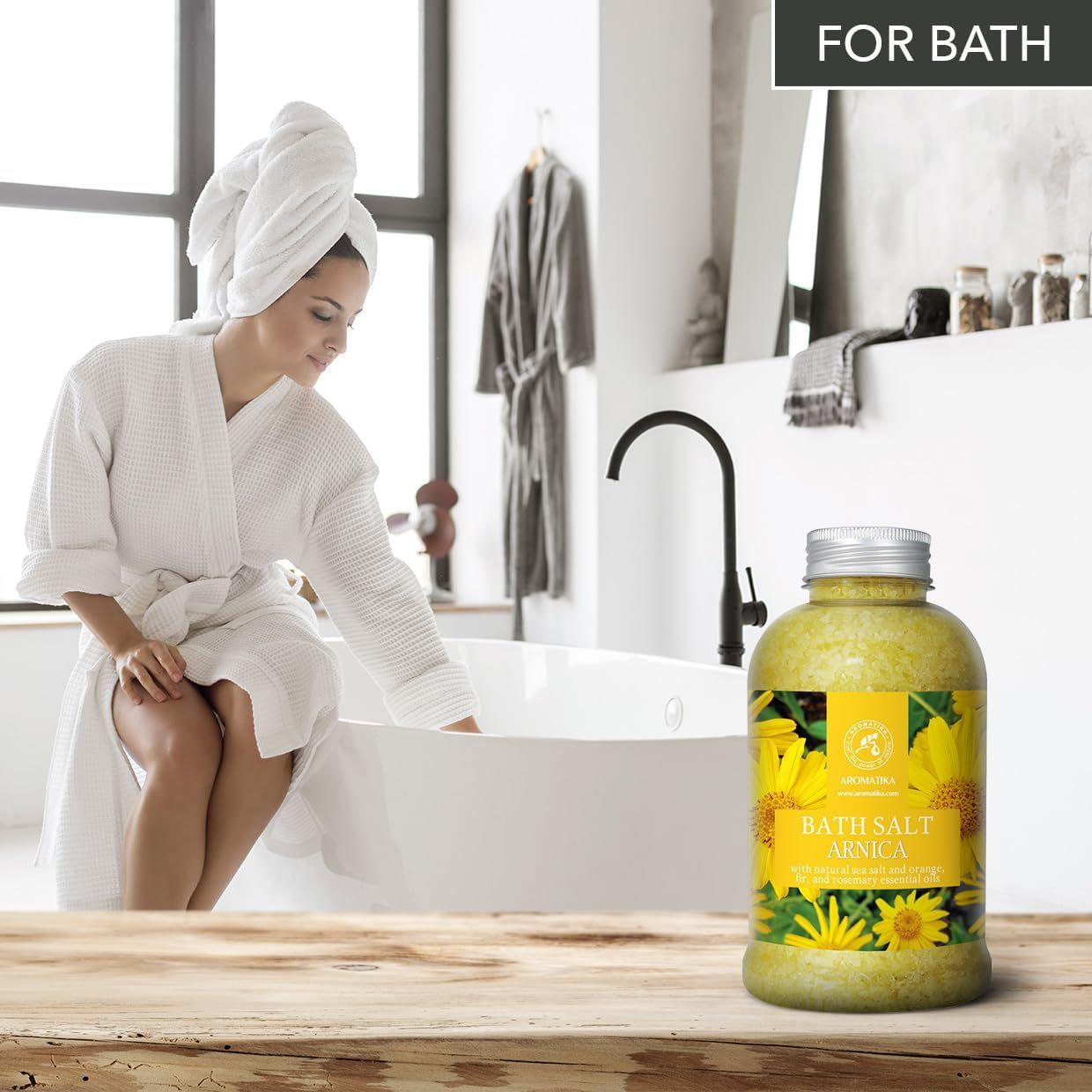 AROMATIKA  Badesalz Arnika