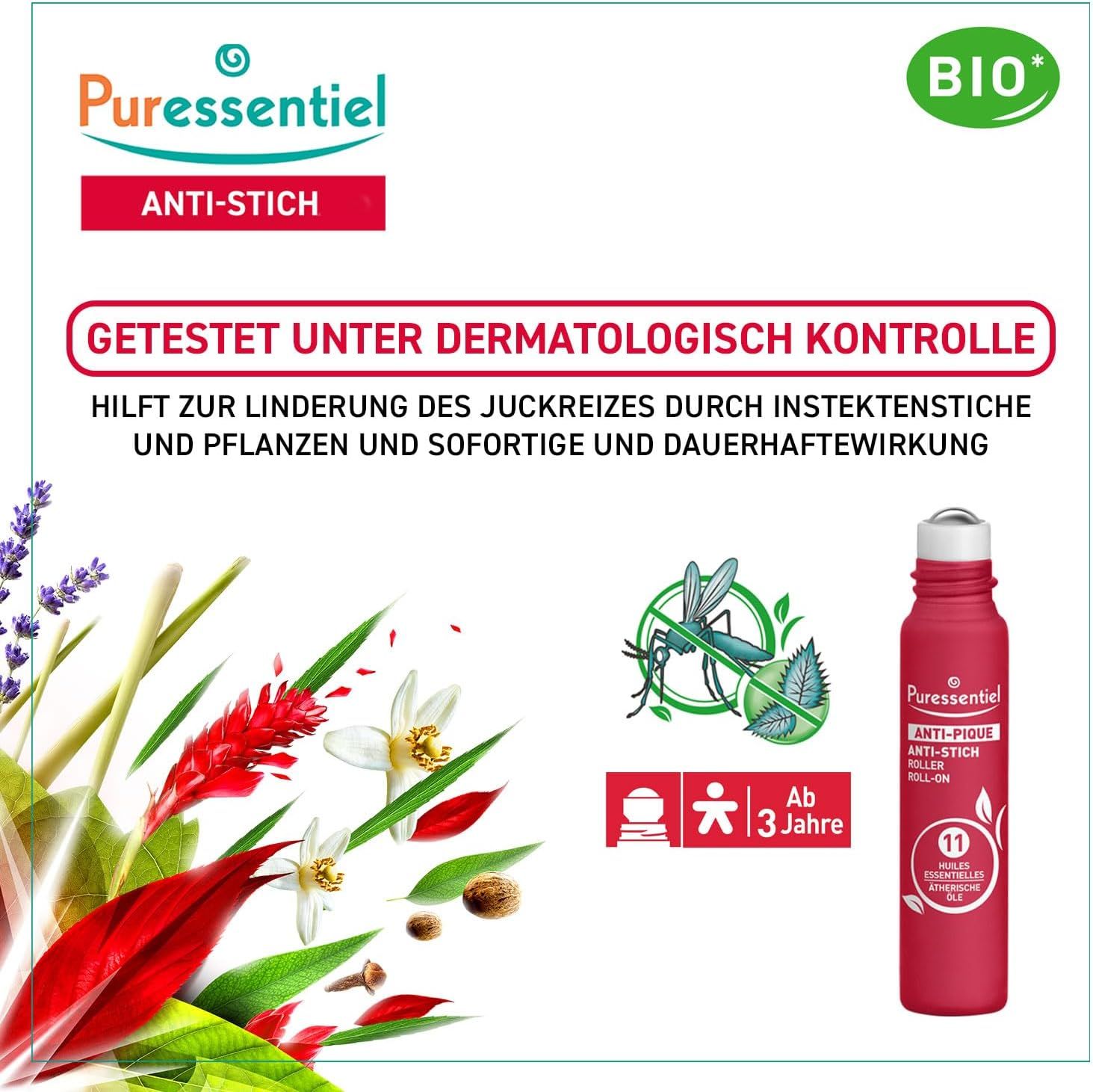 Puressentiel - Anti-Stich - Multi-Beruhigender Roll-On