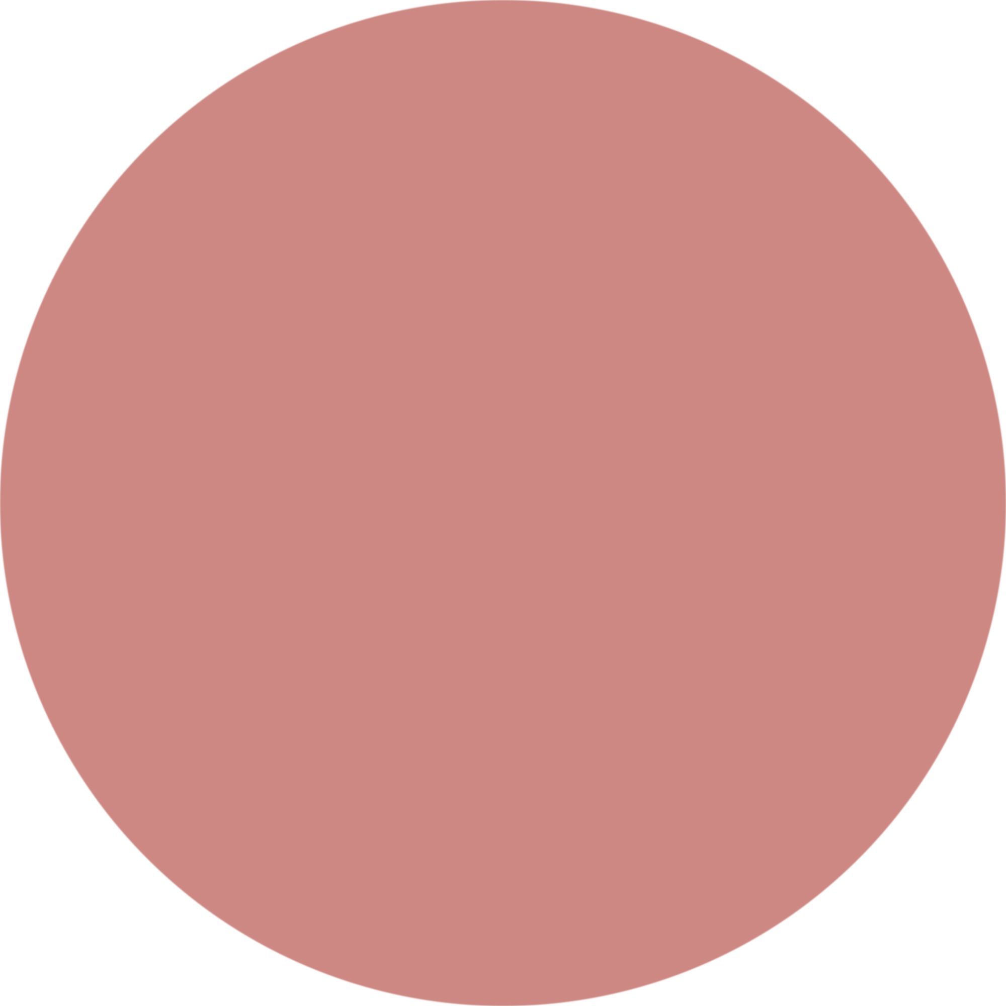 Kreisförmiger Farbfleck in Vintage Rose.