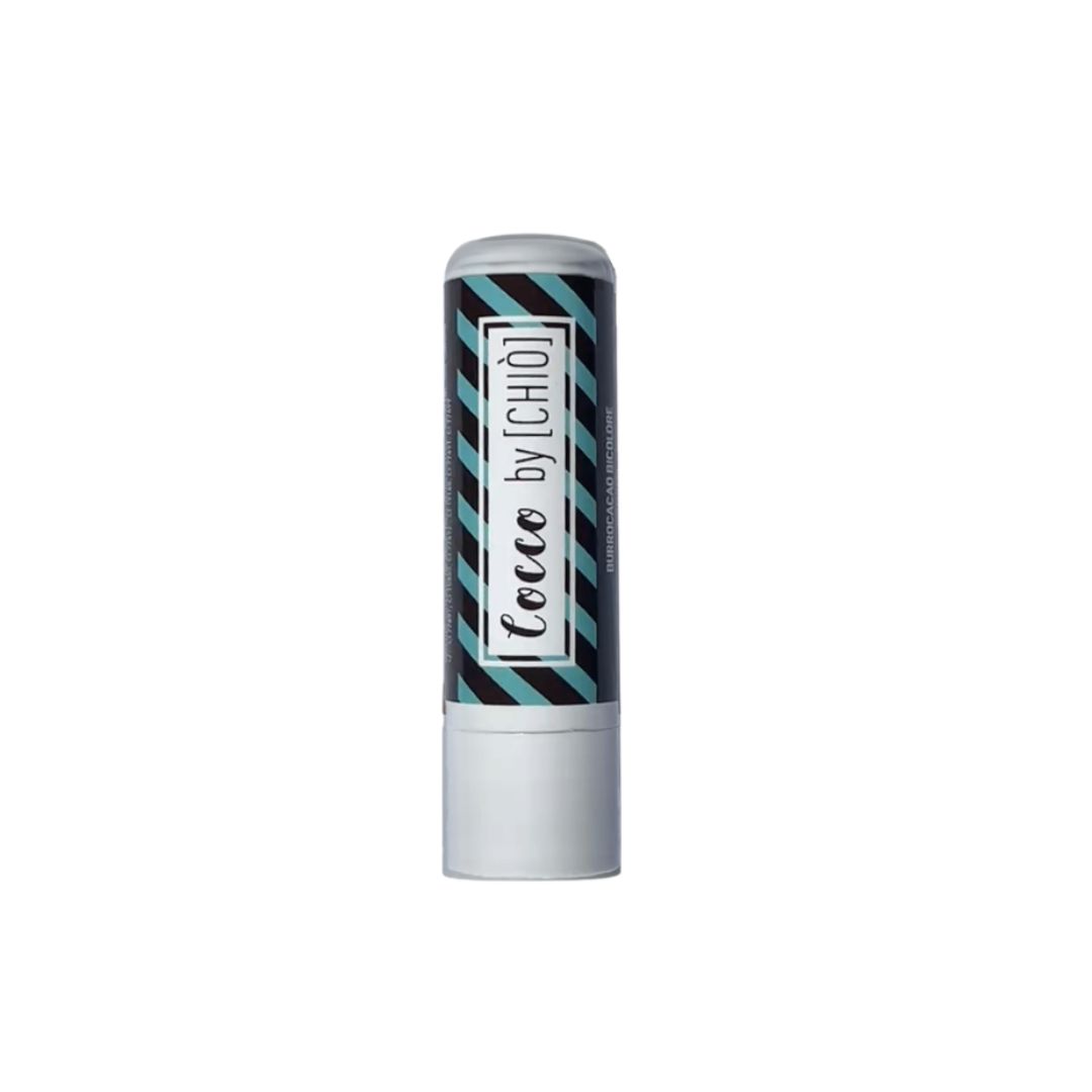 Chiò Skincare, Cocco By Chiò, Burrocacao Labbra Idratante Bicolore, con un Cuore di Rossetto Nude