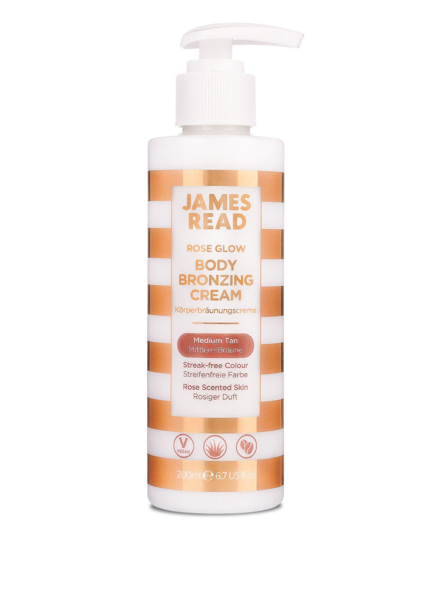 James Read Rose Glow Bronzing Cream 200 ml