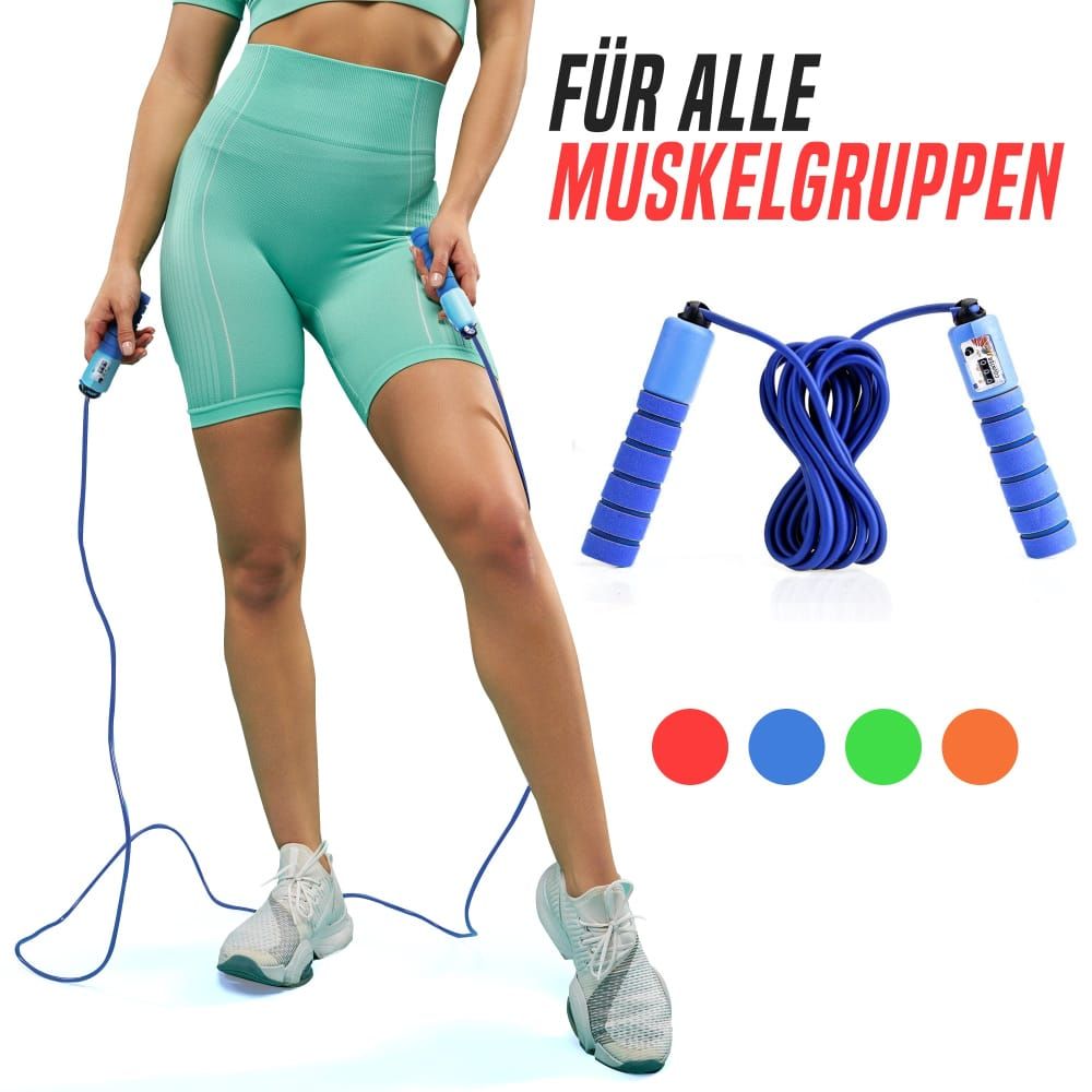 Sport-Knight® Springseil mit Zähler Grün 1 St - SHOP APOTHEKE