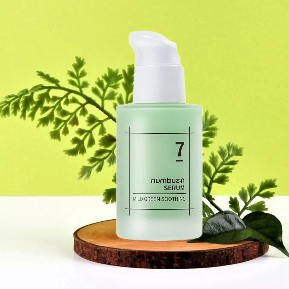 NUMBUZIN No.7 Mild Green Soothing Hydrating and Calming Face Serum