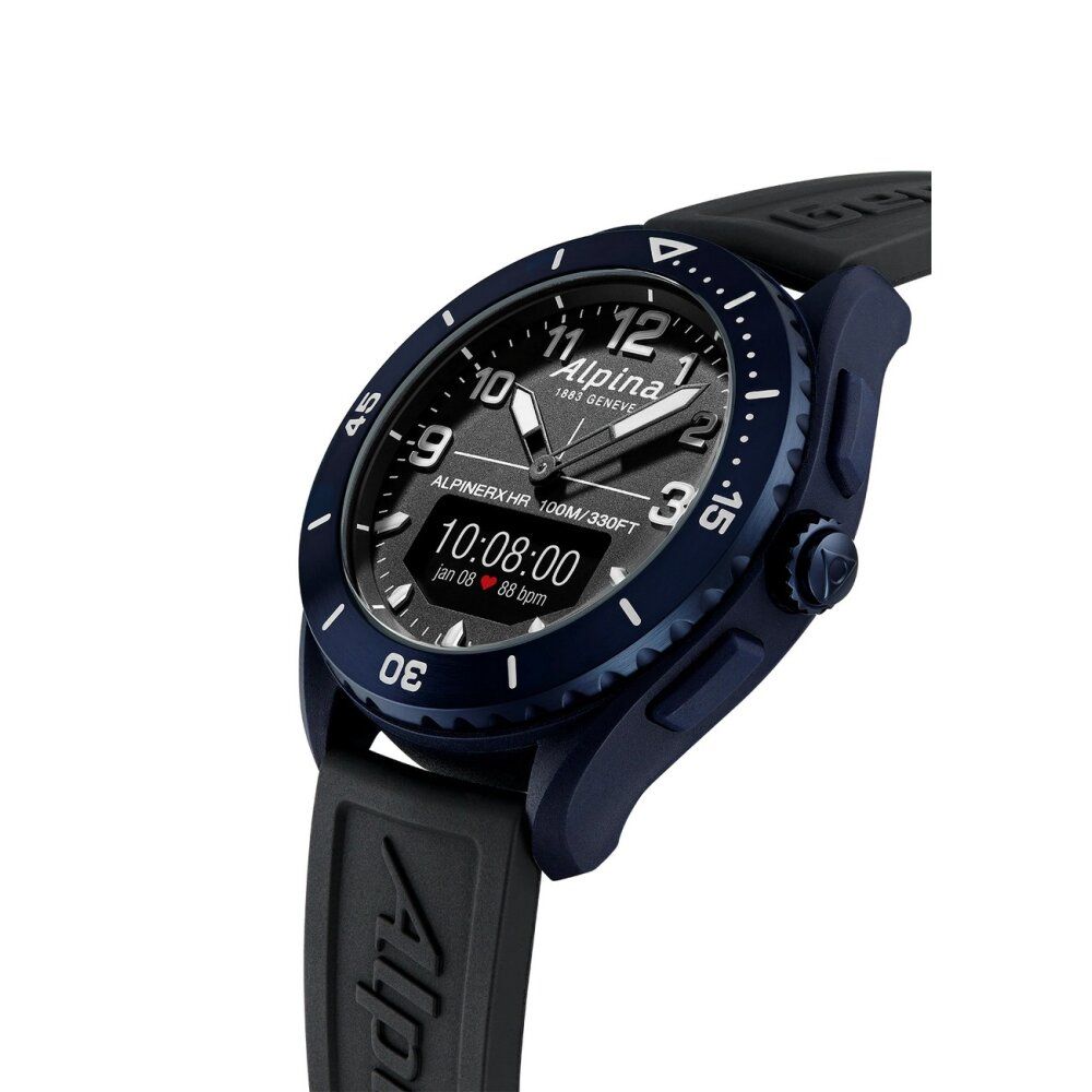 Pulsuhr / Tracker Alpina - AL-284LBBW5NAQ6 - Armbanduhr - Herren - Hybriduhr - AlpinerX Alive