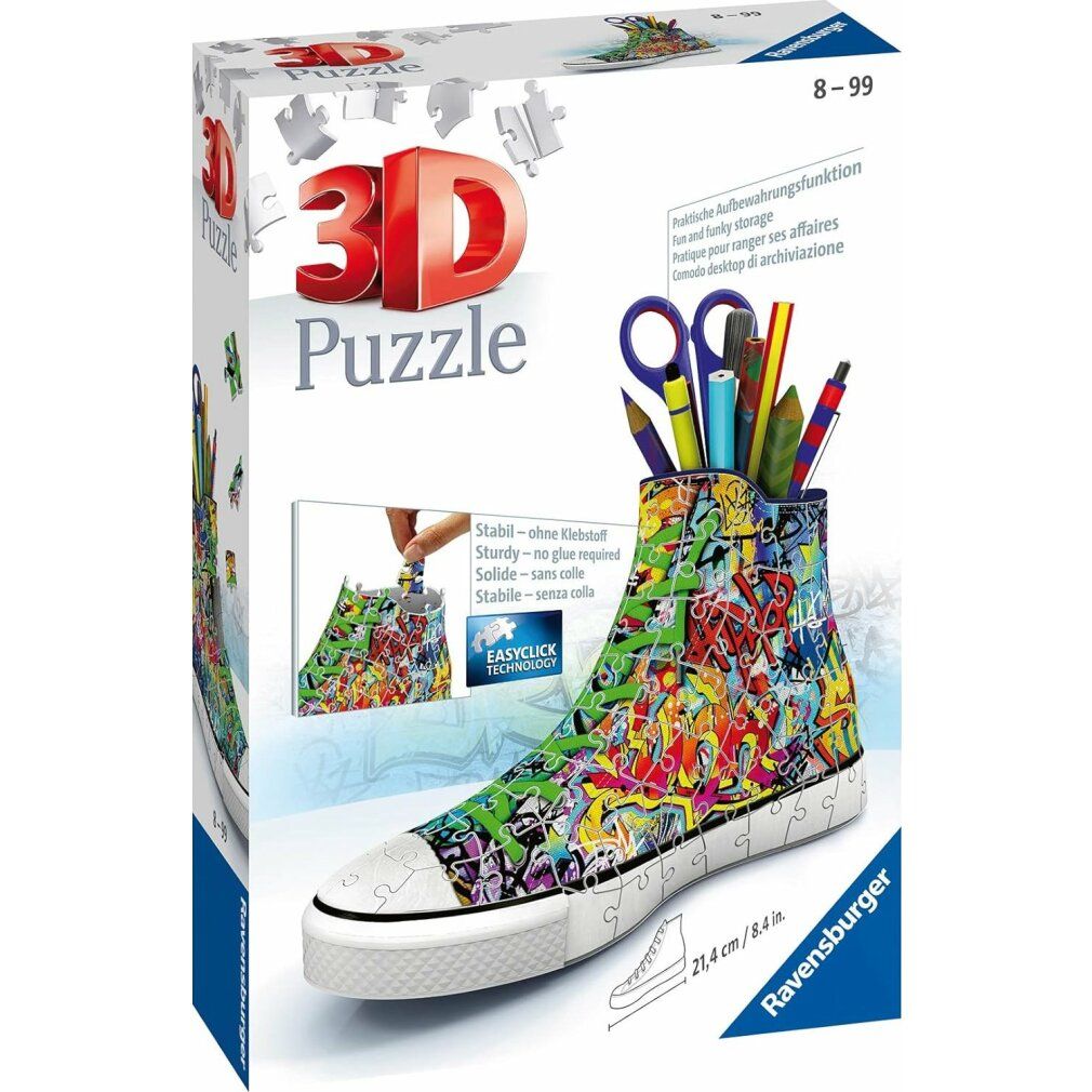 Ravensburger 3D Puzzle - Sneaker Graffiti