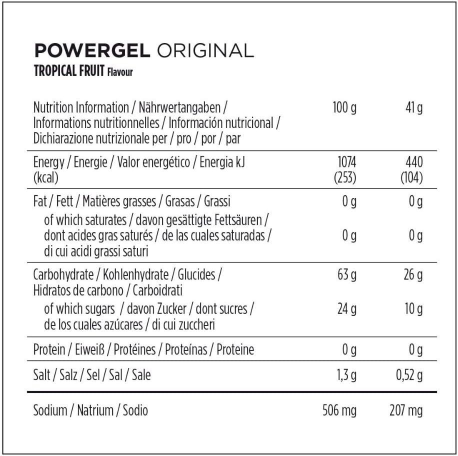 PowerBar PowerGel Original Tropical Fruit