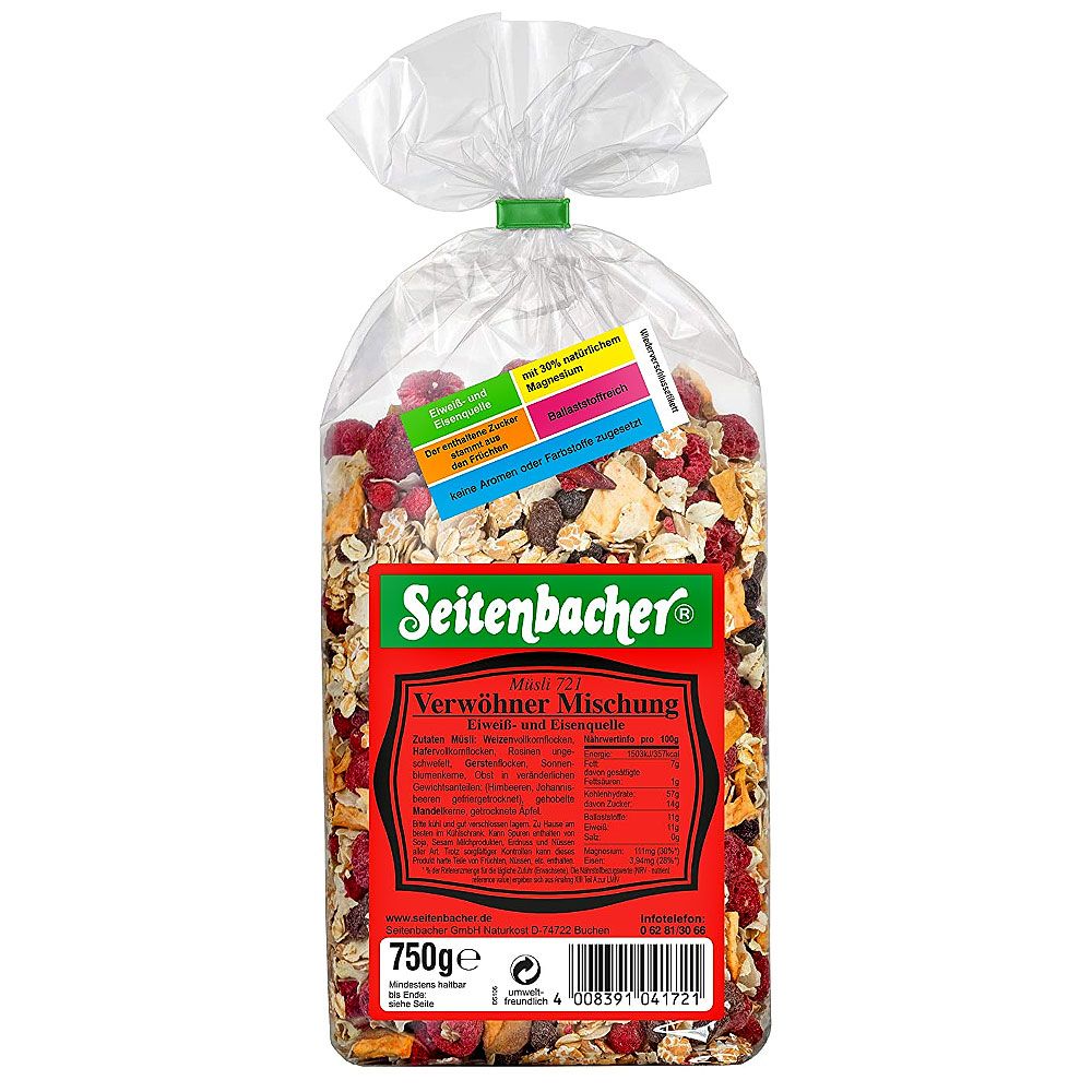 Seitenbacher Müsli Verwöhner Mischung