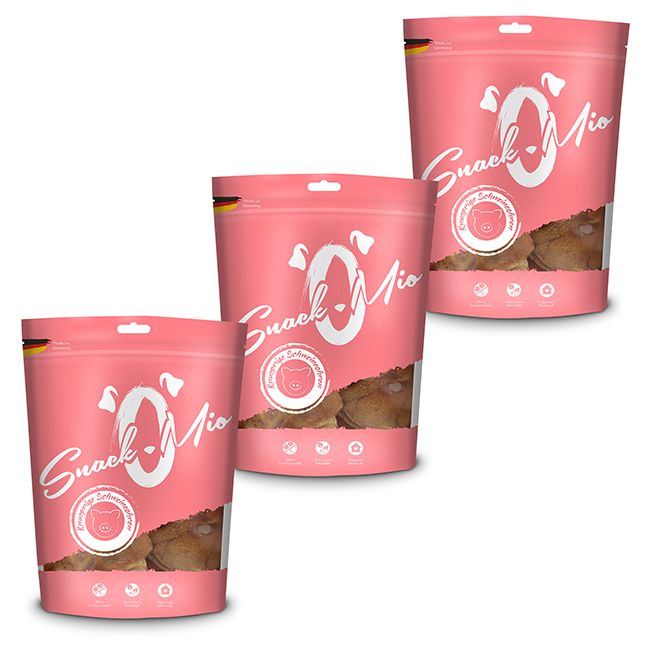 SnackOMio - Knusprige Schweineohren