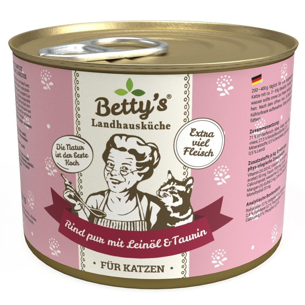 Bettys Landhausküche LHK Cat Rind pur Leinöl