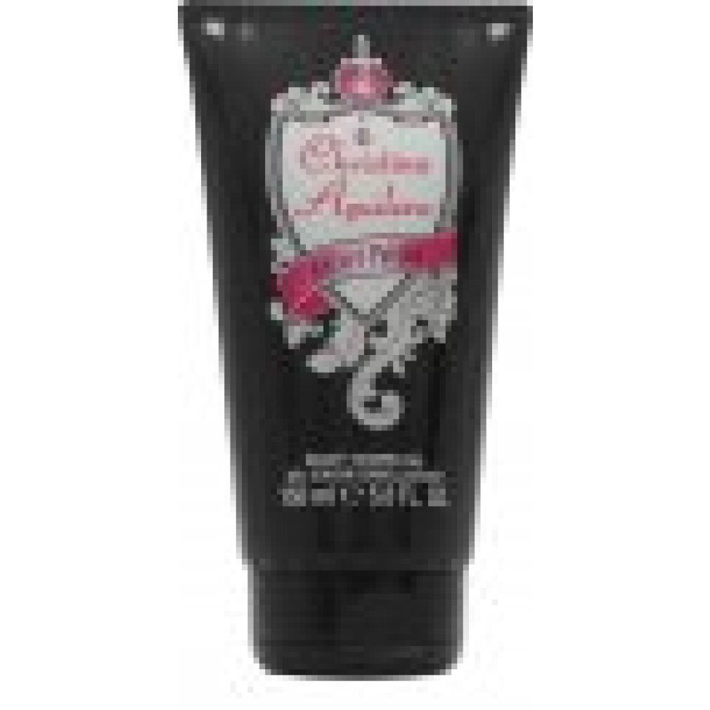 Schwarze Tube mit Christina Aguilera Secret Potion Duschgel, 150 ml.