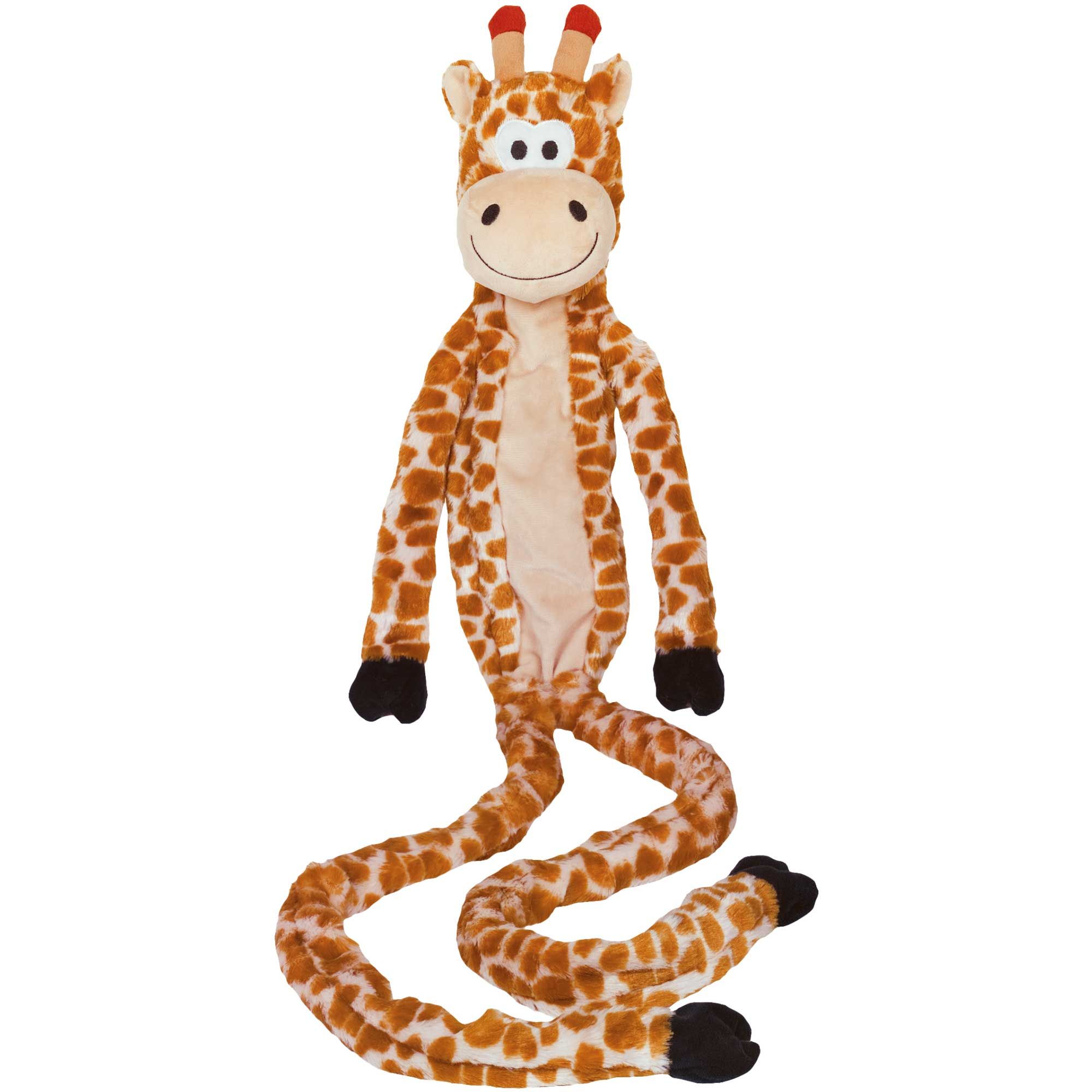 Giraffe XL - 113 cm lang Plüschspielzeug für Hunde