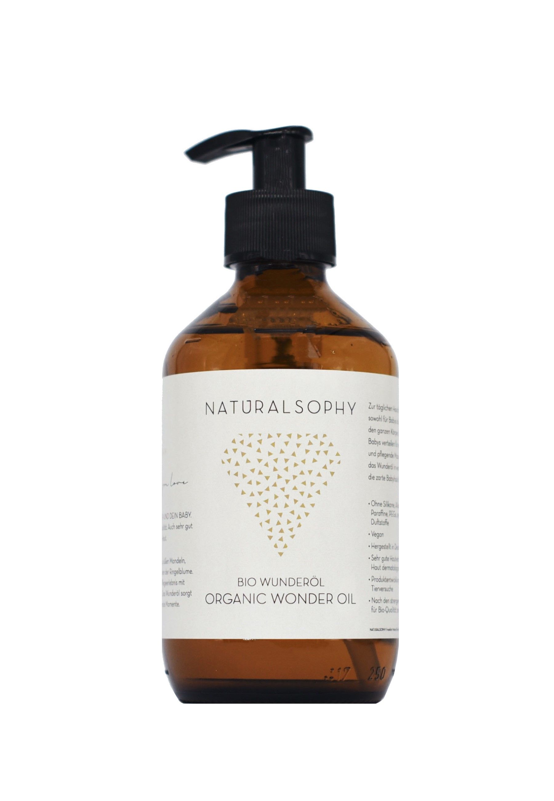 NATURALSOPHY Organic Baby Cream, Organic Wonder Oil big Babypflegeset