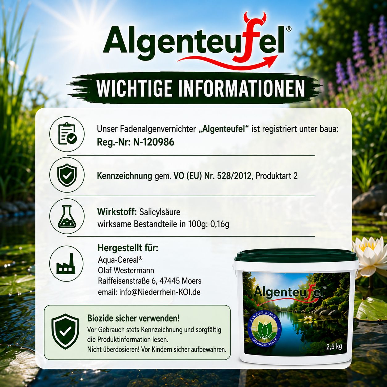 Aqua-Cereal Algenteufel