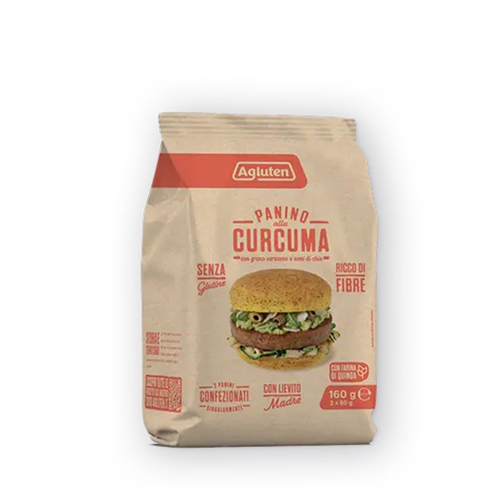 Panino alla Curcuma Senza Glutine - Agluten