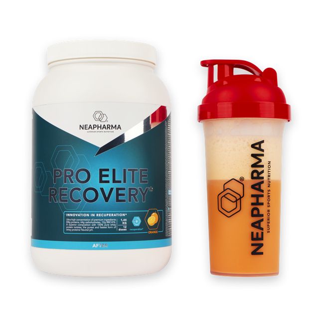 Neapharma Pro Elite Recovery Proteinshake Orange 1,2 kg Puder