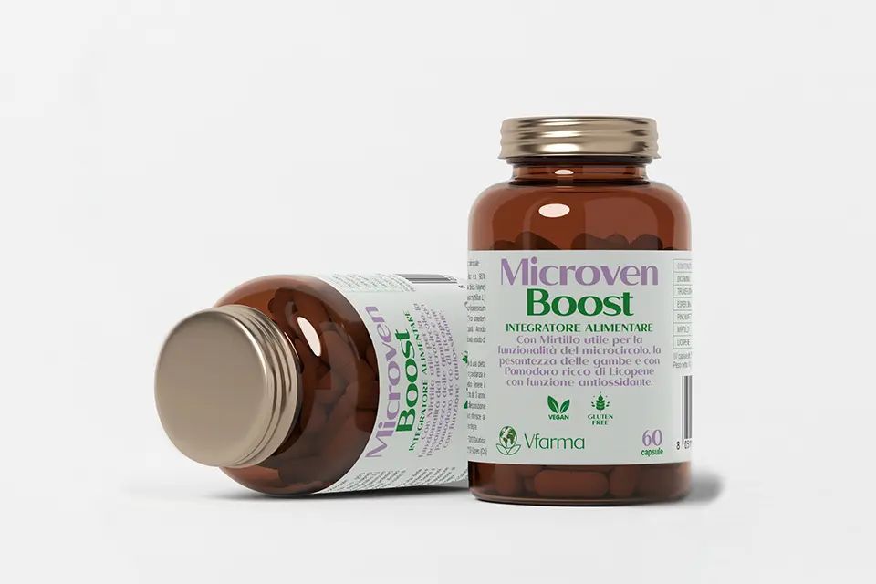 Microven Boost Vfarma integratore alimentare per la funzionalità del microcircolo