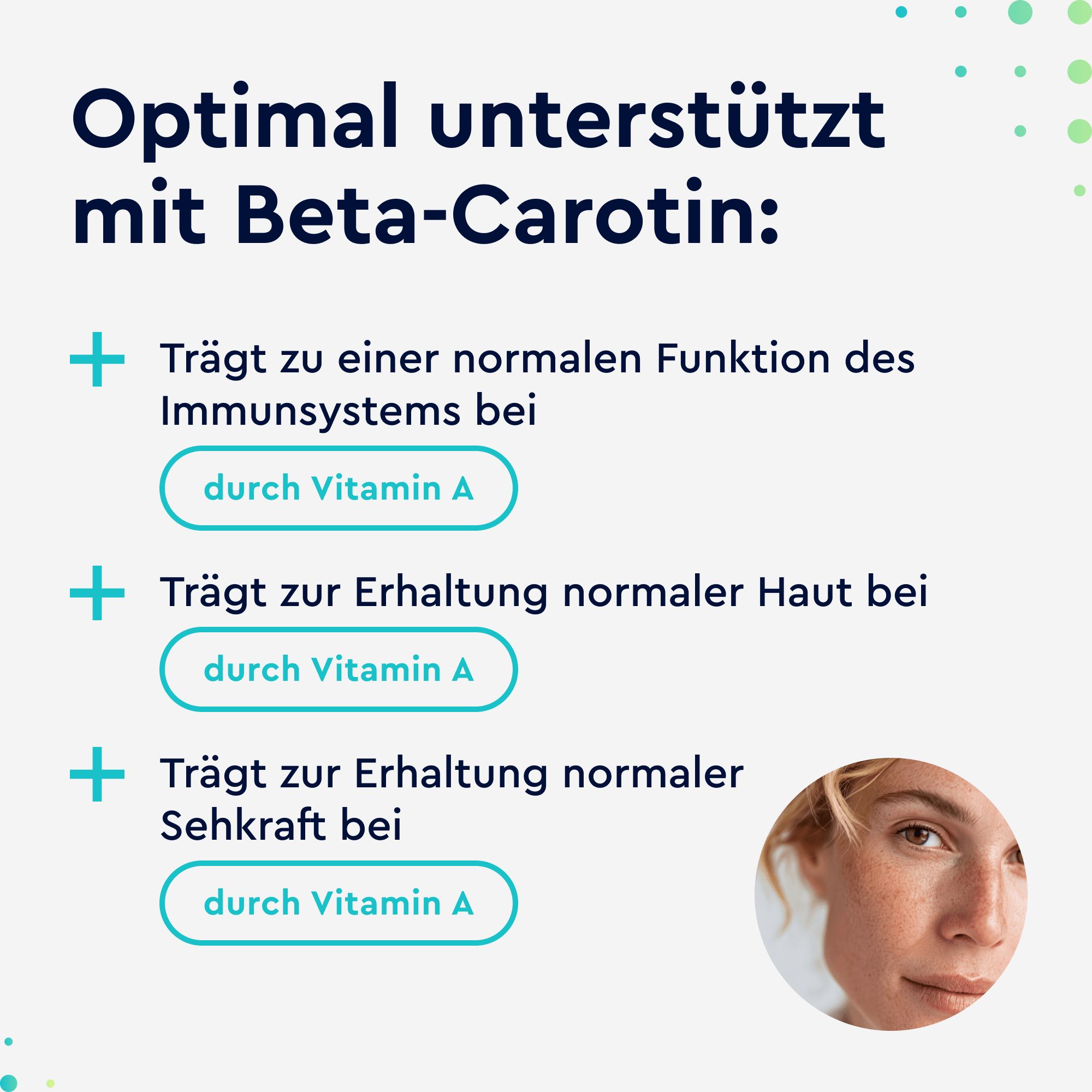 gloryfeel® Beta-Carotin Bräunungskapseln 200 Kapseln - Markenrohstoff Lyc-O-Beta® Blakeslea trispora