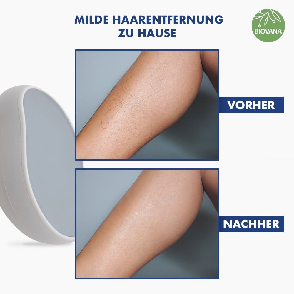 Biovana Rubby Haarentferner mit Nano-Glas-Technologie