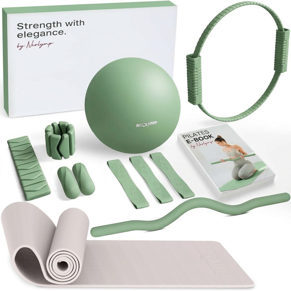 NEOLYMP Pilates Set mit Pilates Matte und SZ Stange