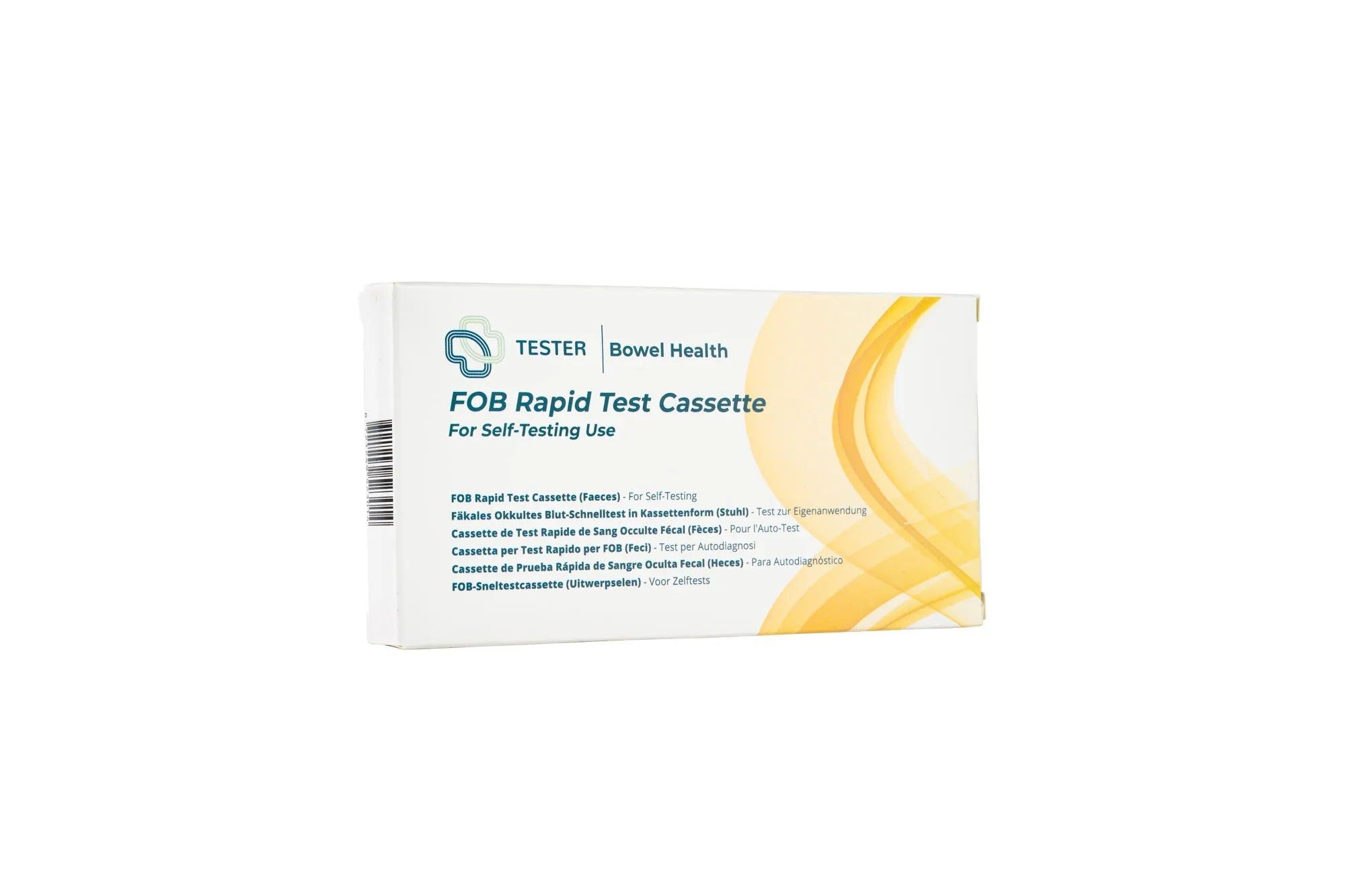 Verpackung des FOB Rapid Test Cassette für Selbsttestung.