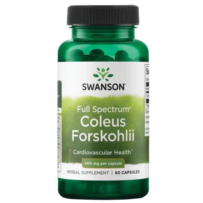 Swanson Coleus Forskohlii 400 mg 60 Pc