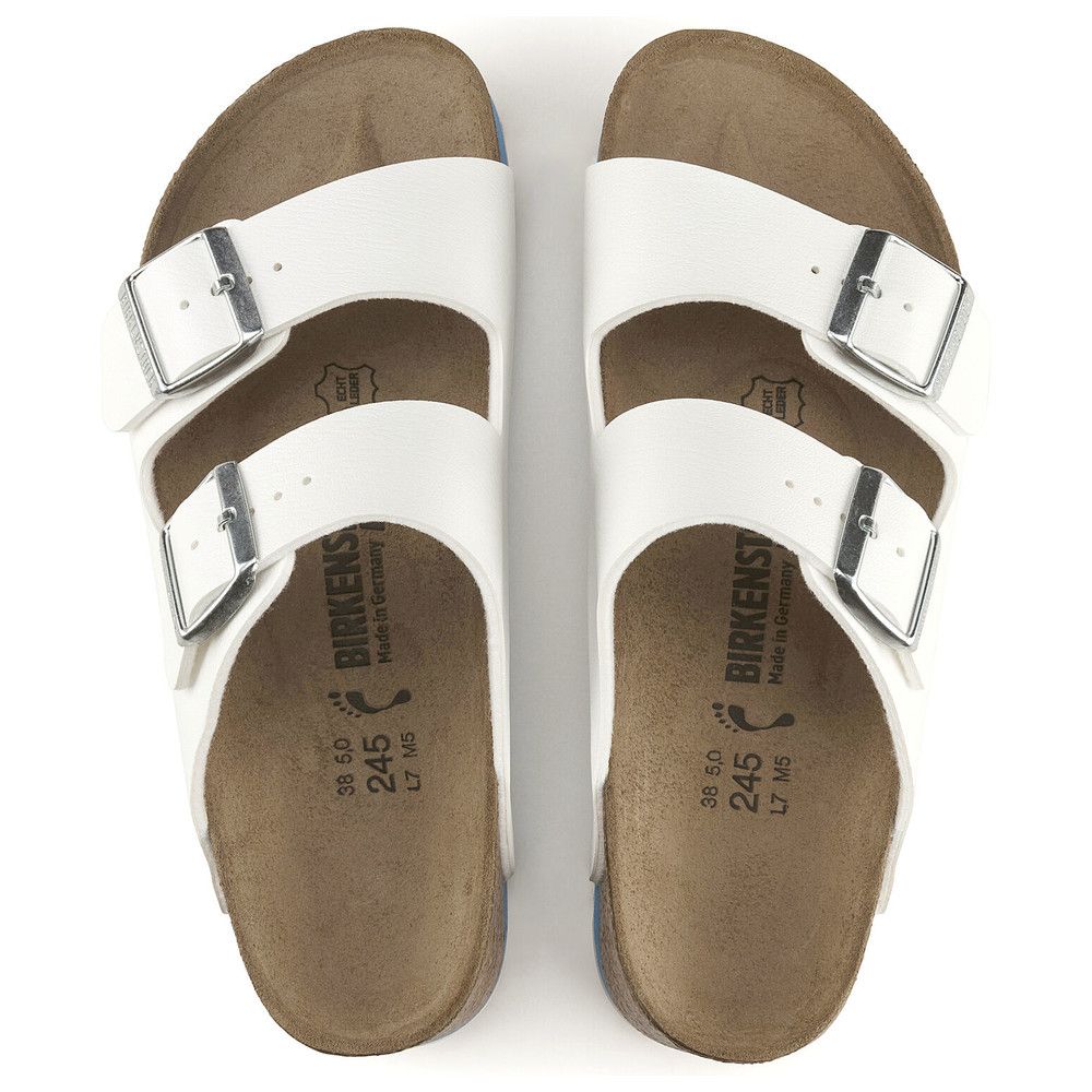 Birkenstock Arizona SL weiß normale Weite Gr. 45