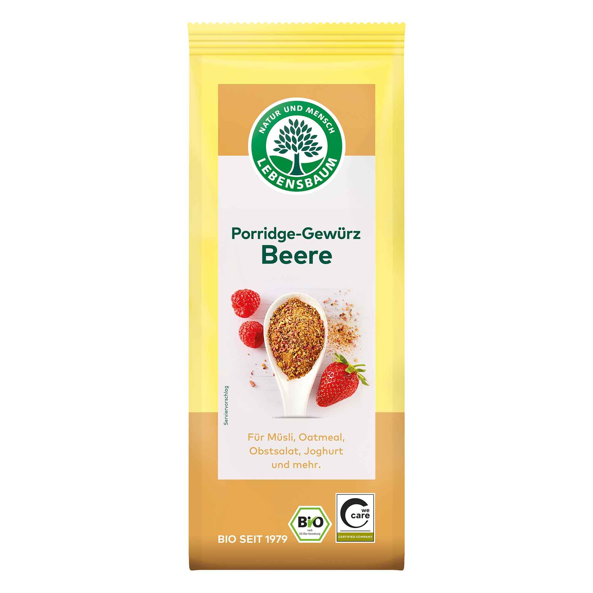 Bio Beeren Porridge-Gewürz 50 g