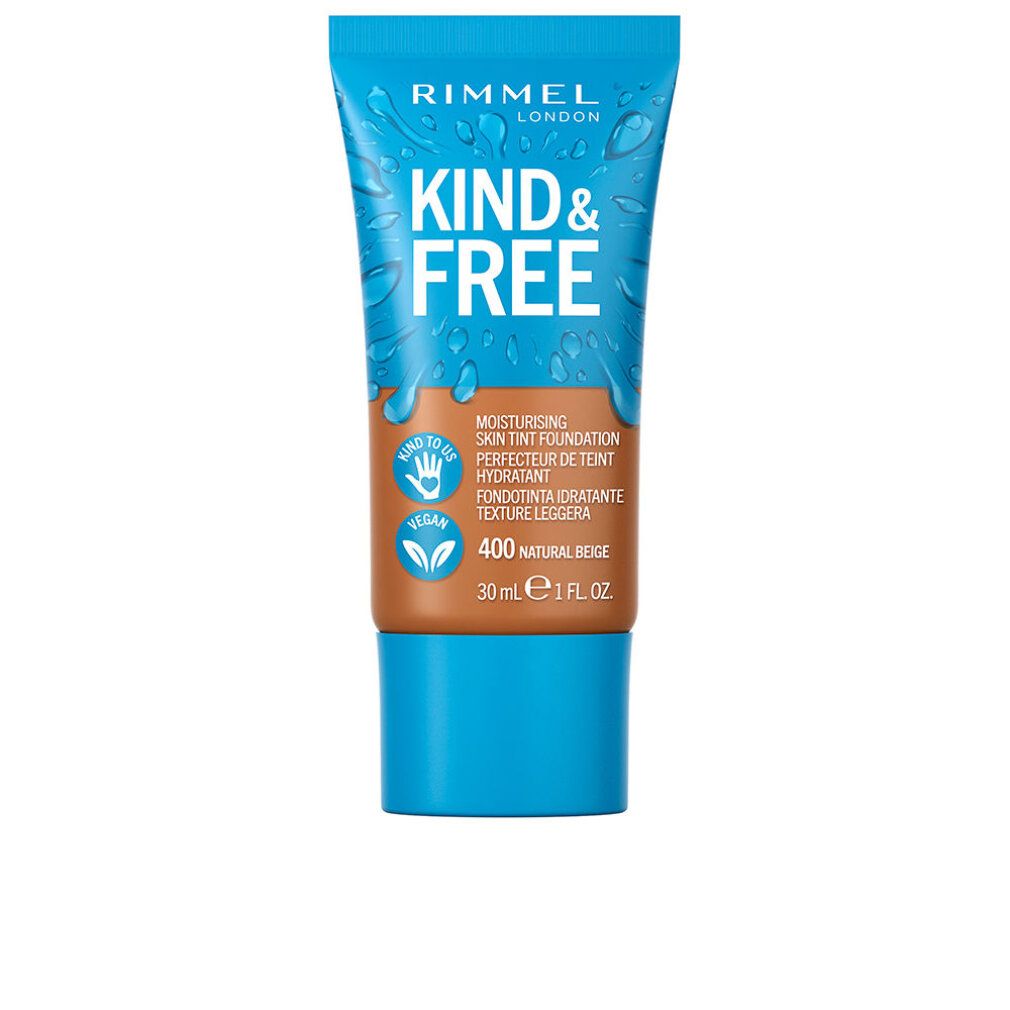 Rimmel Kind & Free Feuchtigkeitsspendender Teintperfektor, 400 Natural Beige, 30ml.
