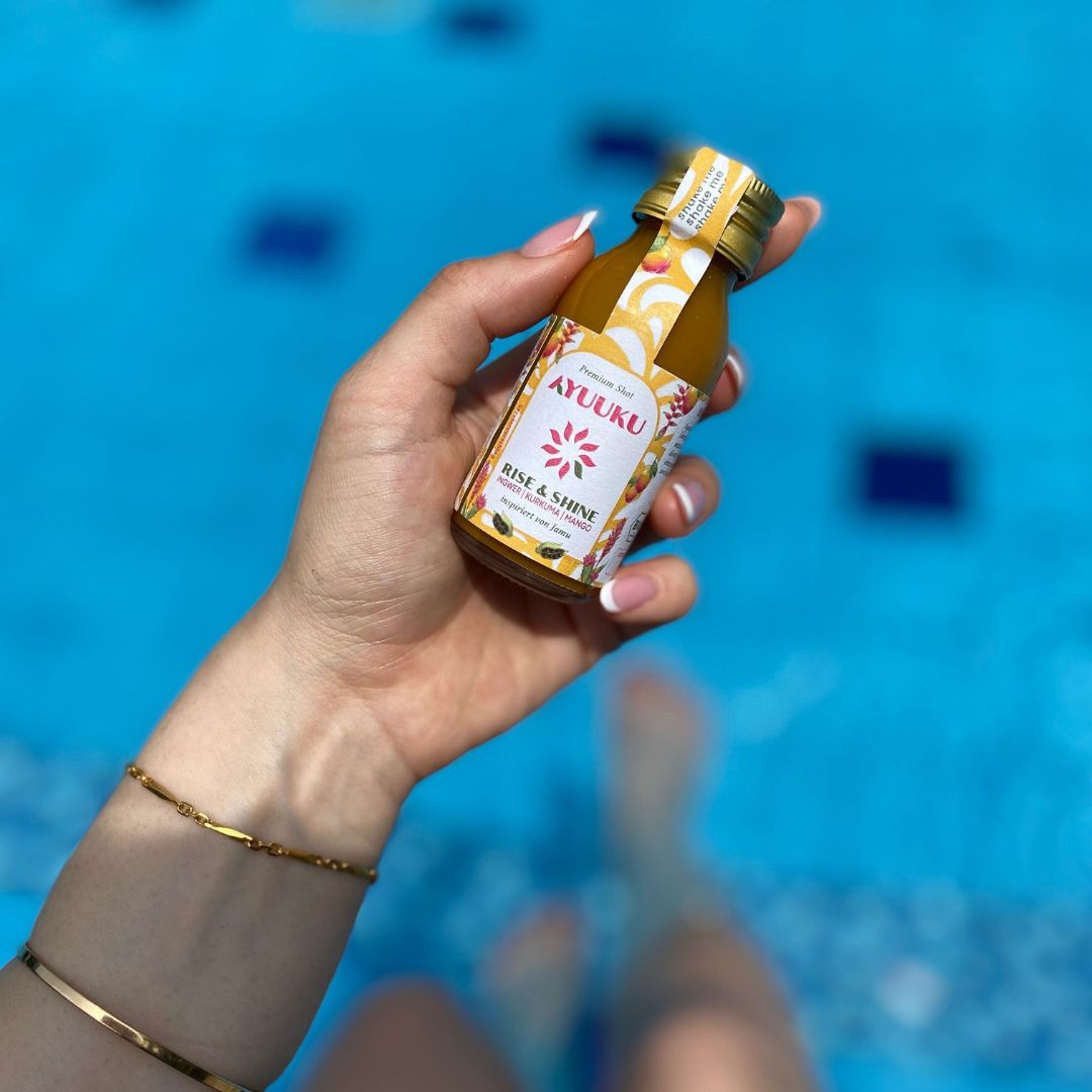AYUUKU® Ingwer-Kurkuma-Mango BIO Shot Vorteilspaket