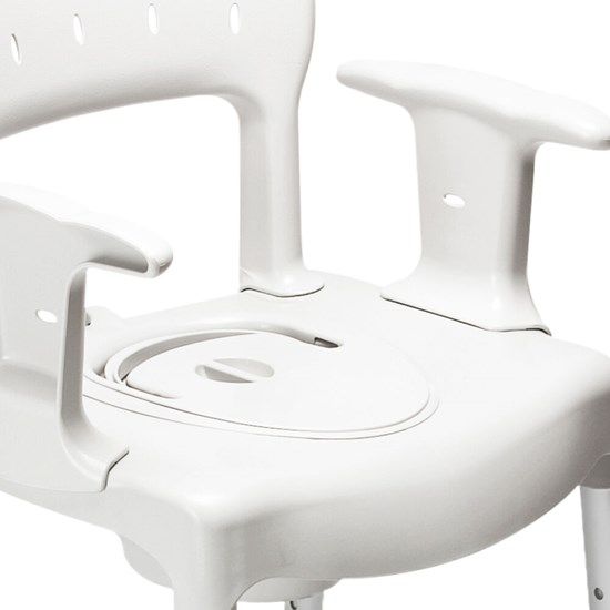 Toilettenstuhl Nachtstuhl WC-Stuhl Notdurft mit POLSTER Etac-SWIFT