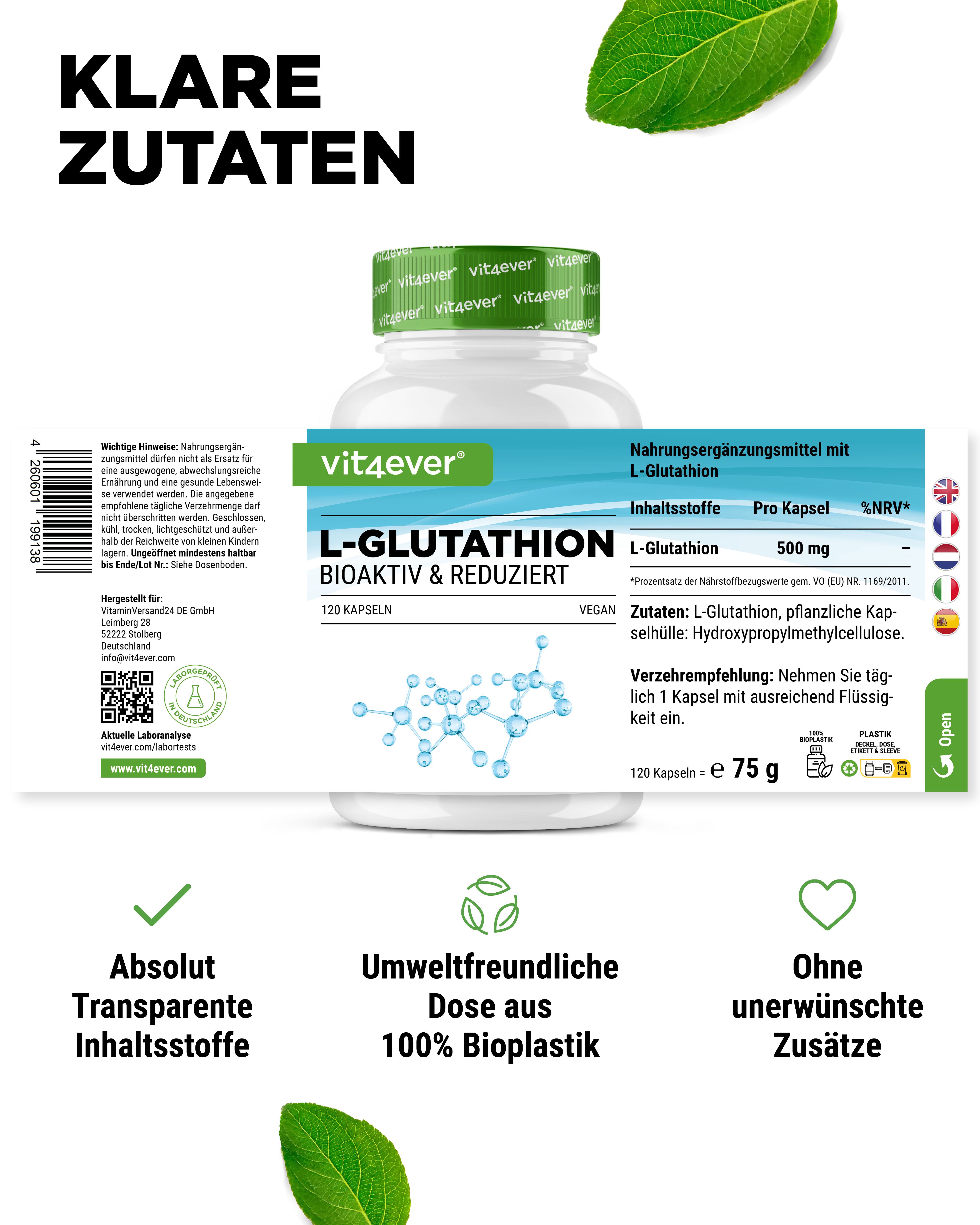 vit4ever L-Glutathion