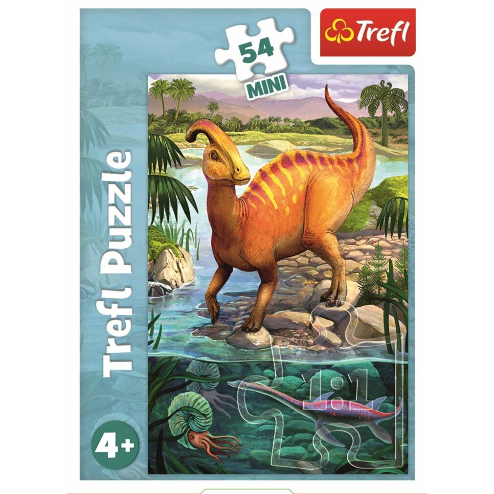 trefl Puzzle Amazing dinosaurs: Parasaurolophus 54 Stück