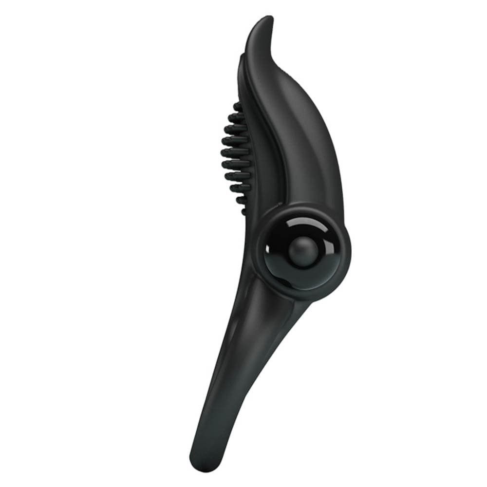Pretty Love Vibrant Penis Ring mit Klitoris Stimulation schwarz