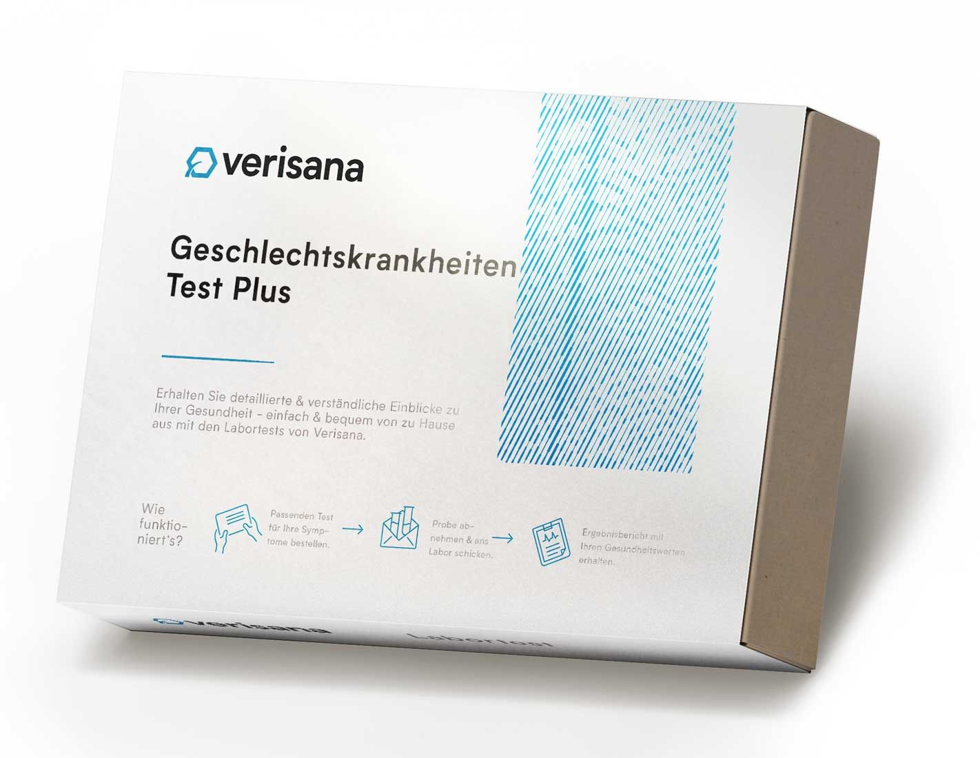 Verisana Geschlechtskrankheiten Test Plus für Männer