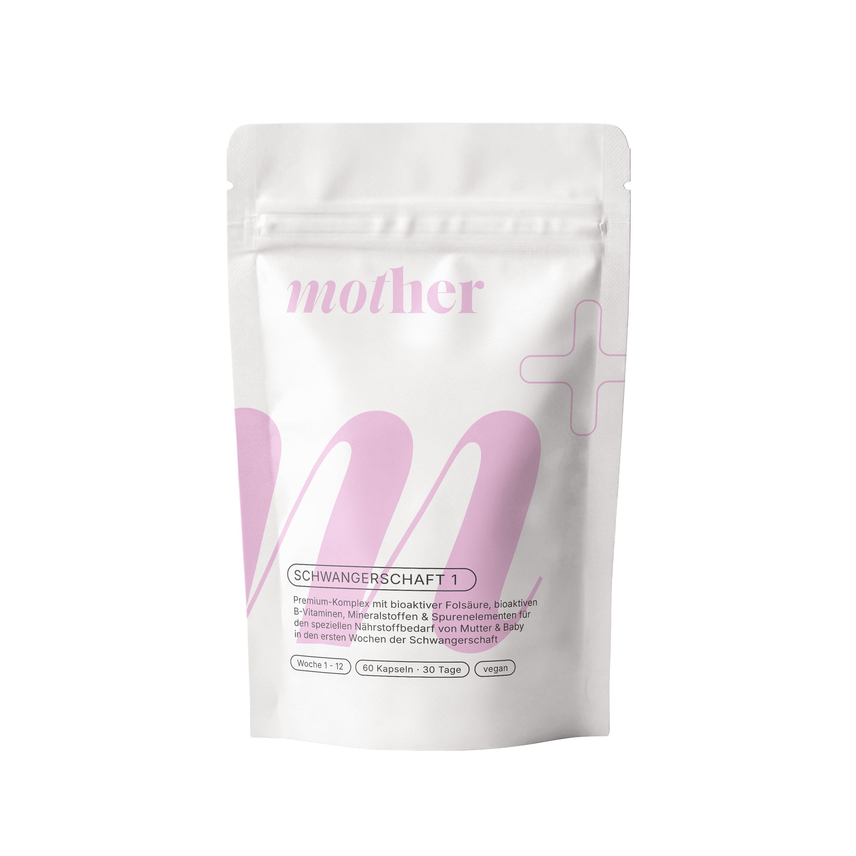 mother+ Schwangerschaft 1 Premium-Komplex 55 g Kapseln