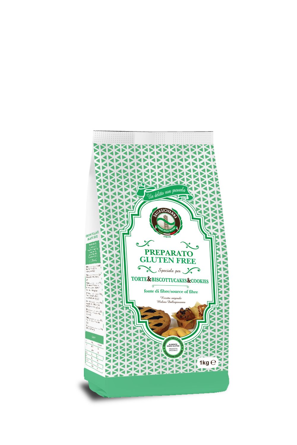 Preparato per Torte e Biscotti Senza Glutine - Molino Dallagiovanna