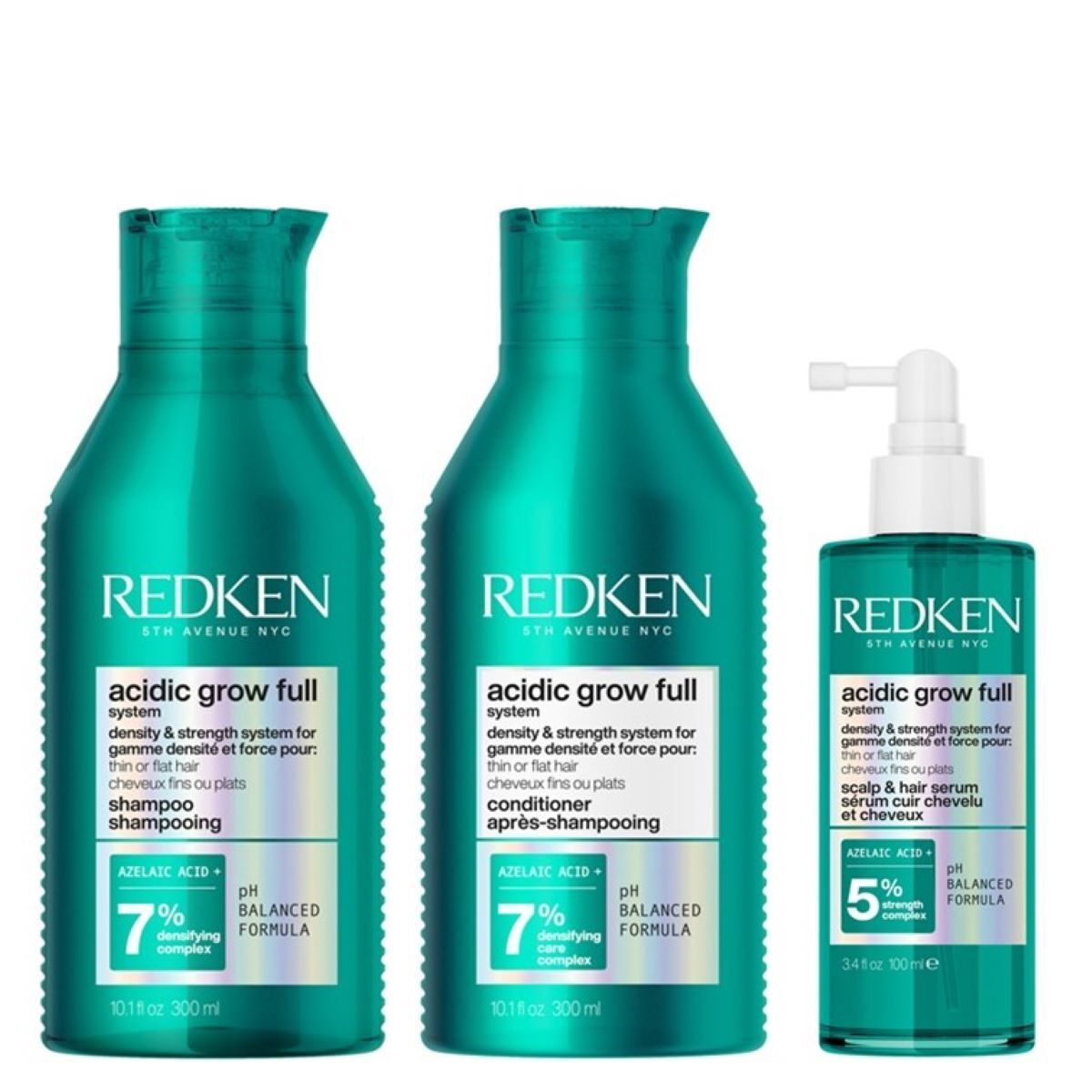 Redken Acidic Grow Full Bundle Serum 700 ml