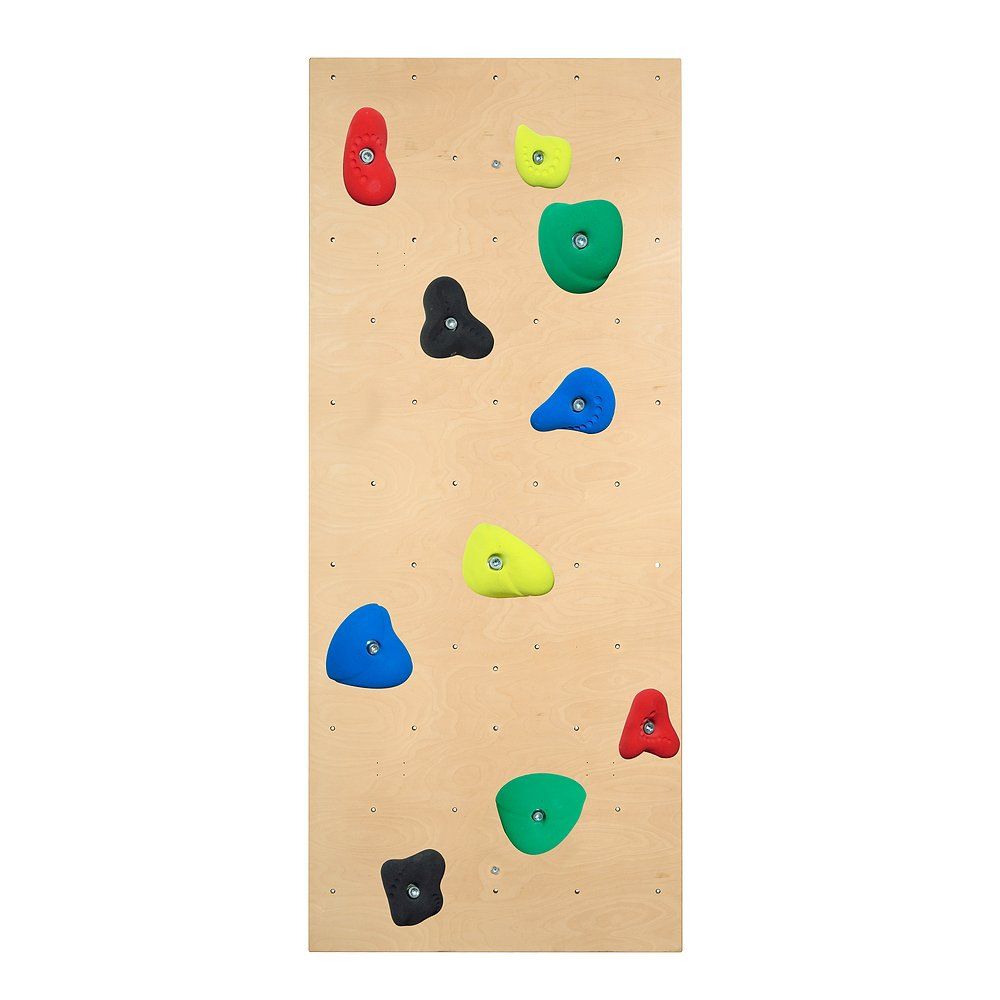 Sport-Thieme Kletterwand für Sprossenwand inkl. Klettergriff-Set Kinder