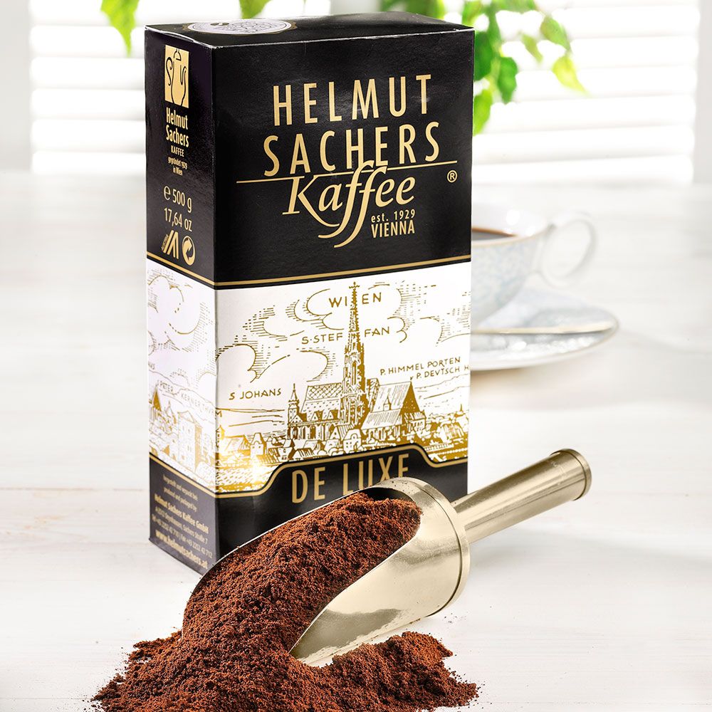 Helmut Sachers Kaffee De Luxe Mischung, gemahlen
