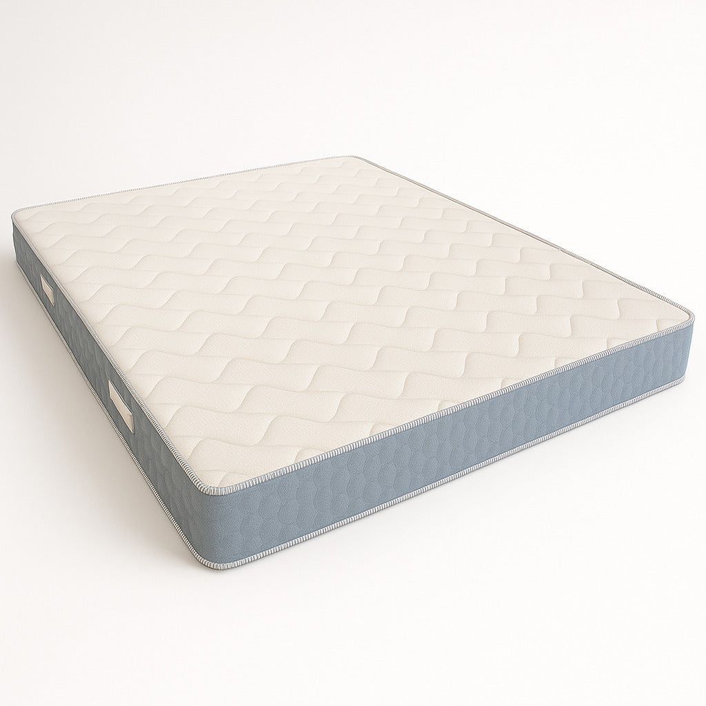 The White Stone Matratze 80x190 aus Hypoallergener Schaum und Memory Foam, Höhe 22 cm