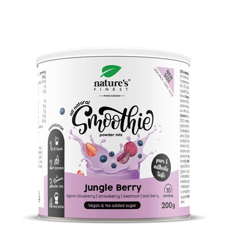 Nature's Finest Smoothie powder mix-Jungle Berry