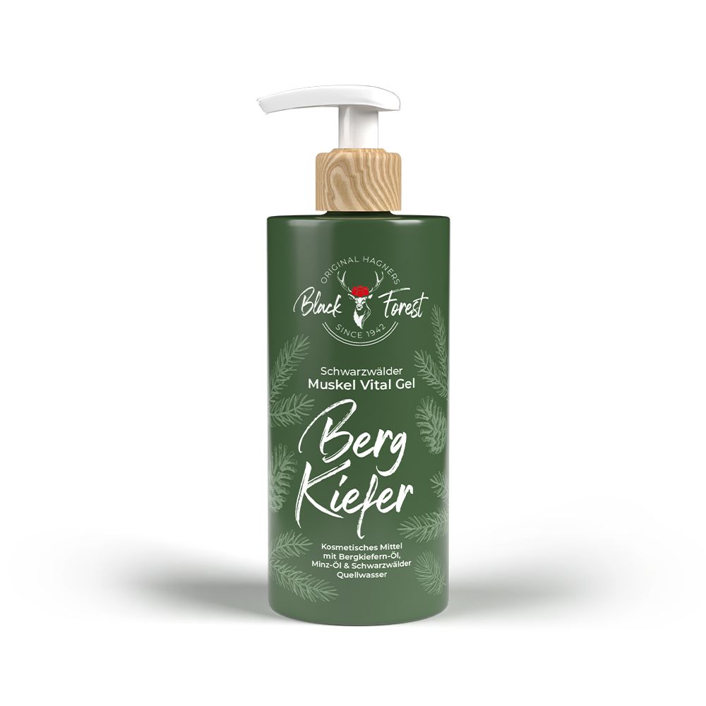 Original Hagners Black Forest Muskel Vital Gel Bergkiefer