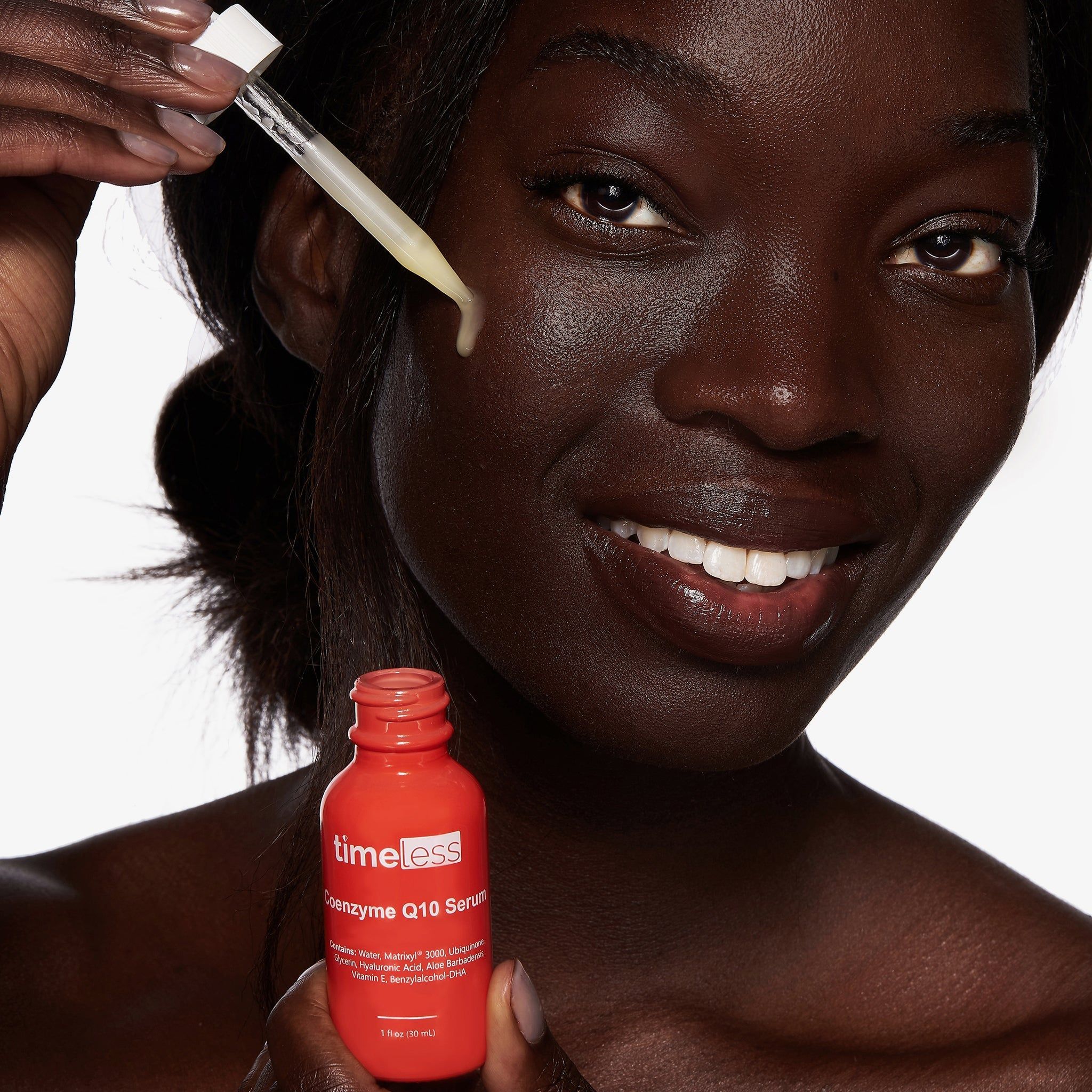 Timeless Coenzyme Q10 Serum - mit Coenzym Q10 Ubiquinol und Hyaluronsäure, Anti-Aging, 30 ml