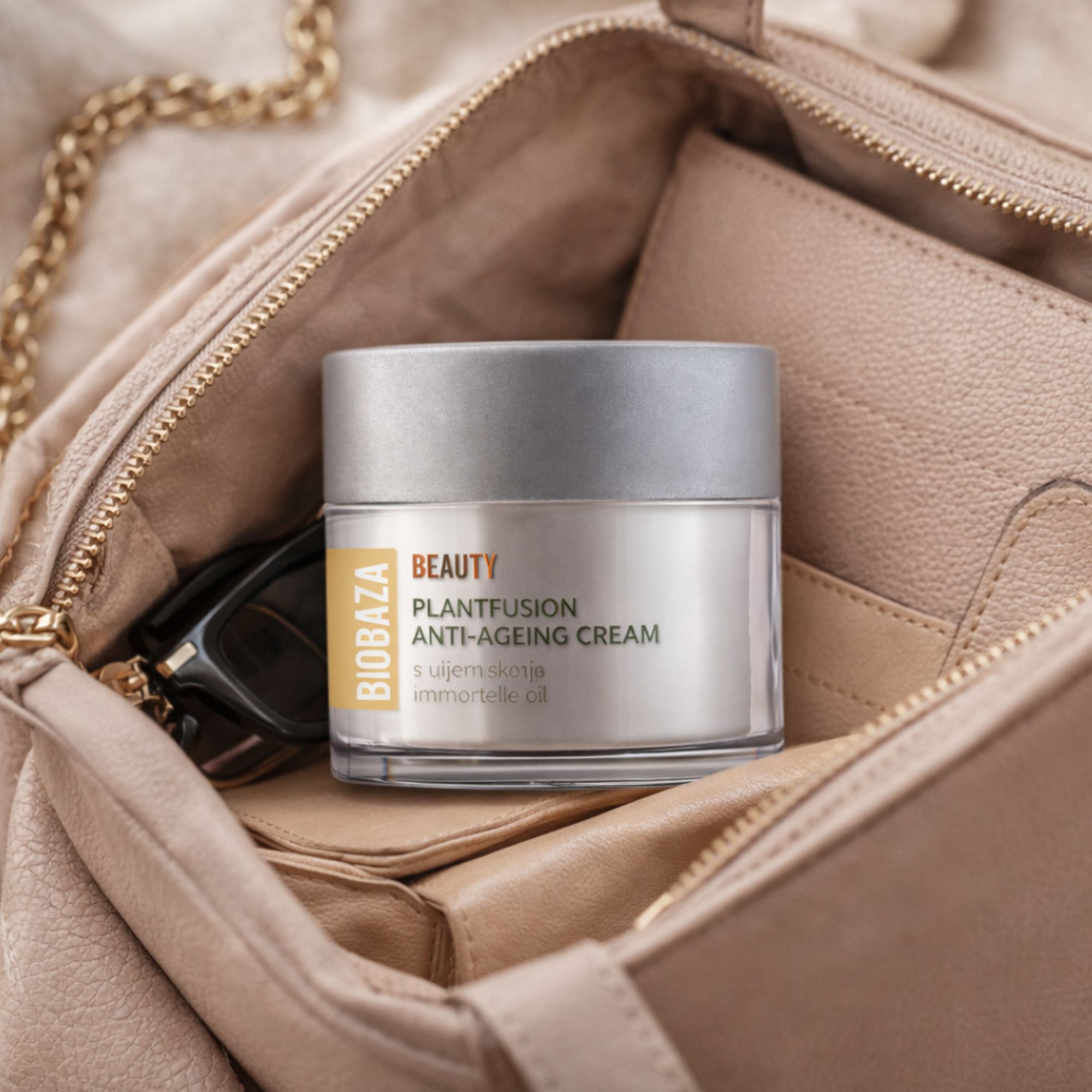 BIOBAZA Beauty Plantfusion Anti-Aging Creme für trockene Haut