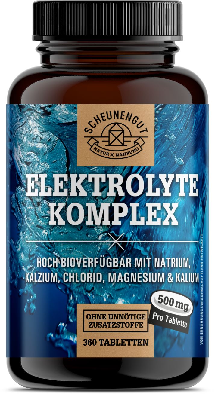 Scheunengut® Elektrolyte Komplex | Elektrolyte ohne Zucker | Magnesium, Natrium, Kalium, Calcium