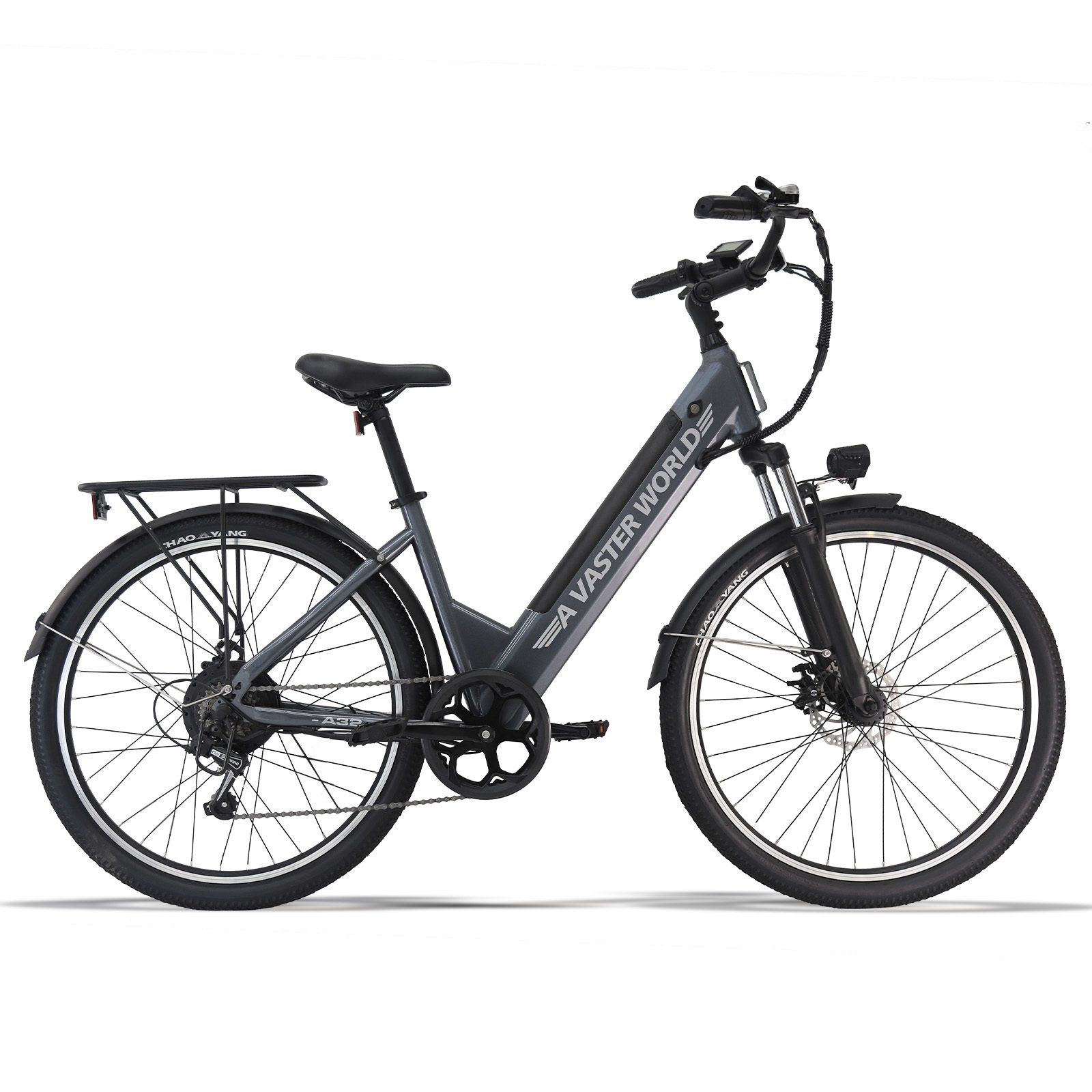 AVDL A32 E-Bike mit tiefem Einstieg für den Stadtverkehr, 48V 10,4Ah Akku